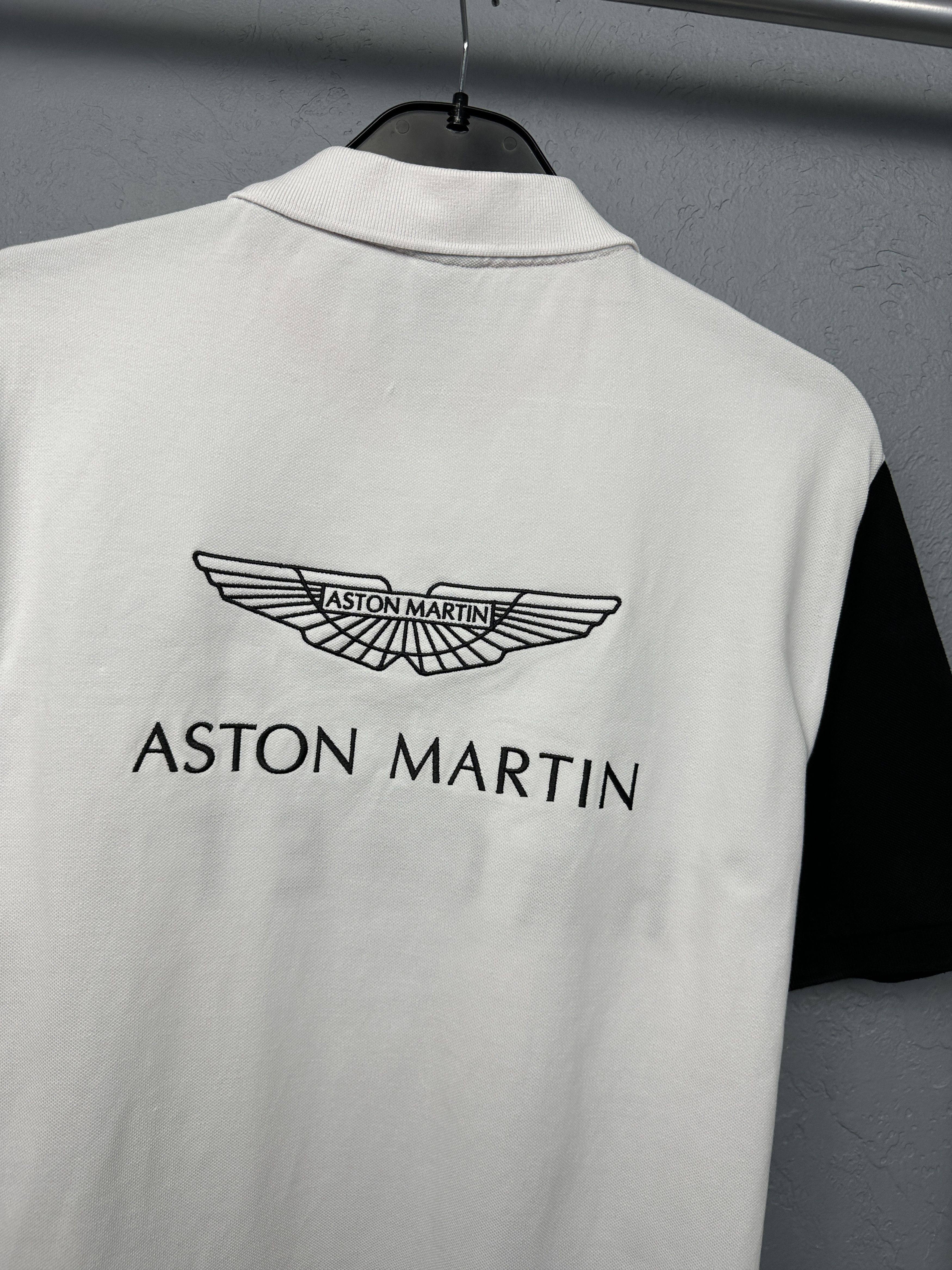 Hackett Aston Martin by Hackett Mens Polo Shirt Size US L / EU 52-54 / 3 - 9 Thumbnail