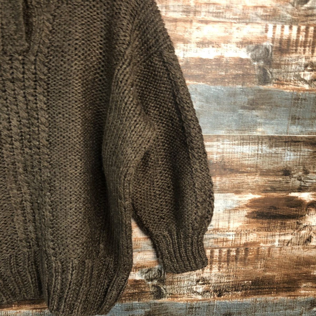 Homespun Knitwear × Japanese Brand Japanese Brand Brown Knitwear #A1873 Size M / US 6-8 / IT 42-44 - 8 Thumbnail