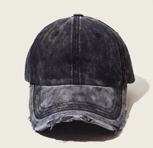 Other Utility grunge tie dye distressed ripped cap Size ONE SIZE - 3 Thumbnail