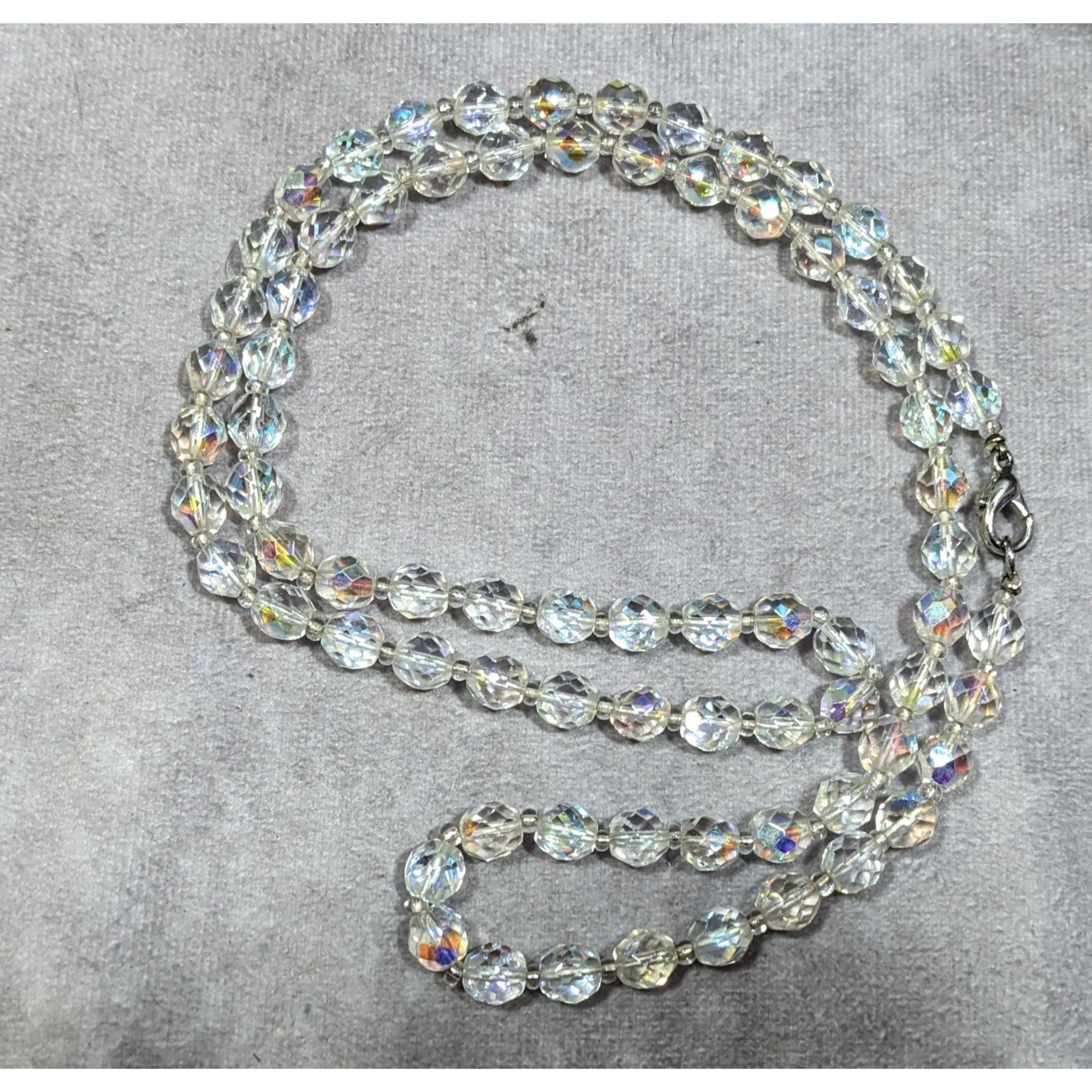 Other Whimsical Elegant Aurora Borealis Crystal Glass Beaded Neckl Size ONE SIZE - 8 Thumbnail