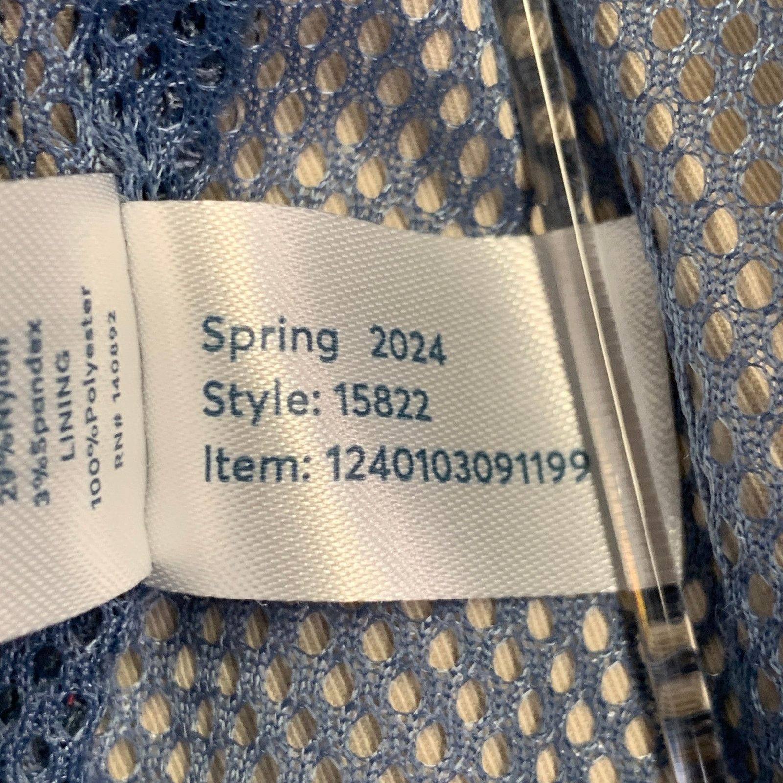 Marine Layer MARINE LAYER XL Blue Grey Color Block Cotton Blend Jacket Size US XL / EU 56 / 4 - 10 Thumbnail