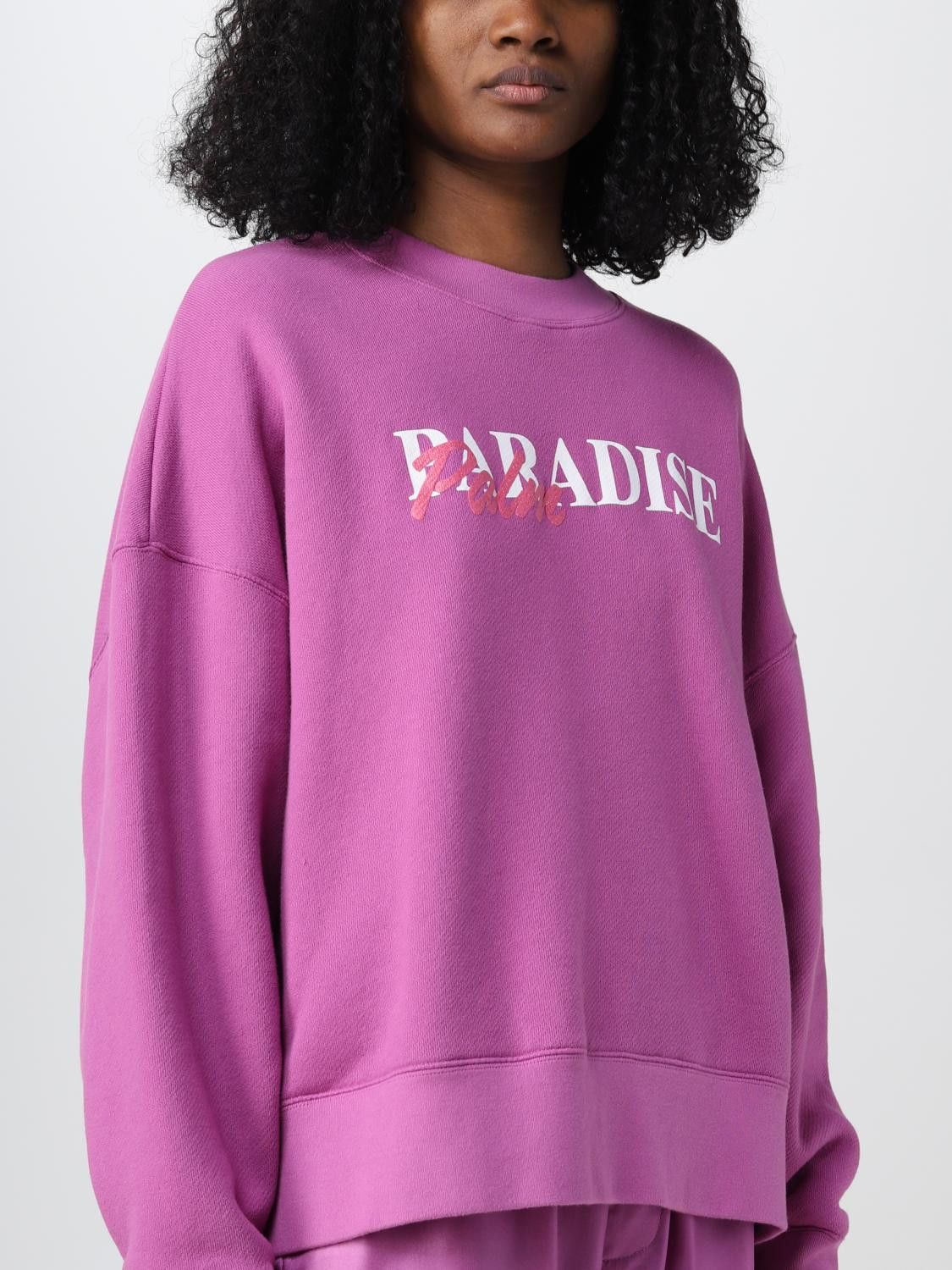 Palm Angels o1y1225 Sweatshirt in Mauve Size XS / US 0-2 / IT 36-38 - 5 Thumbnail
