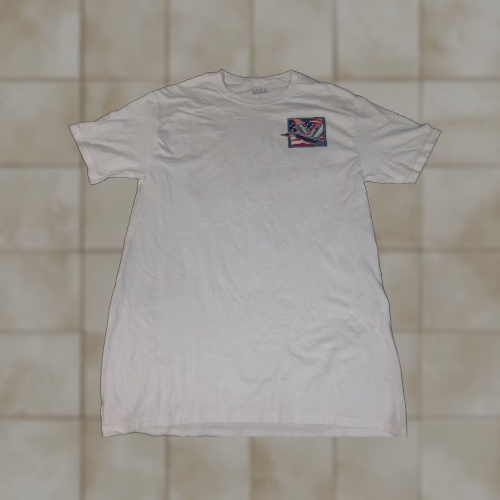 Croft & Barrow Croft & Barrow Mens Shirt White S Short Sleeve Crew Neck Graphic Logo T-Shirt USA Cotton Spandex Knit Regular Size US S / EU 44-46 / 1 - 1 Thumbnail