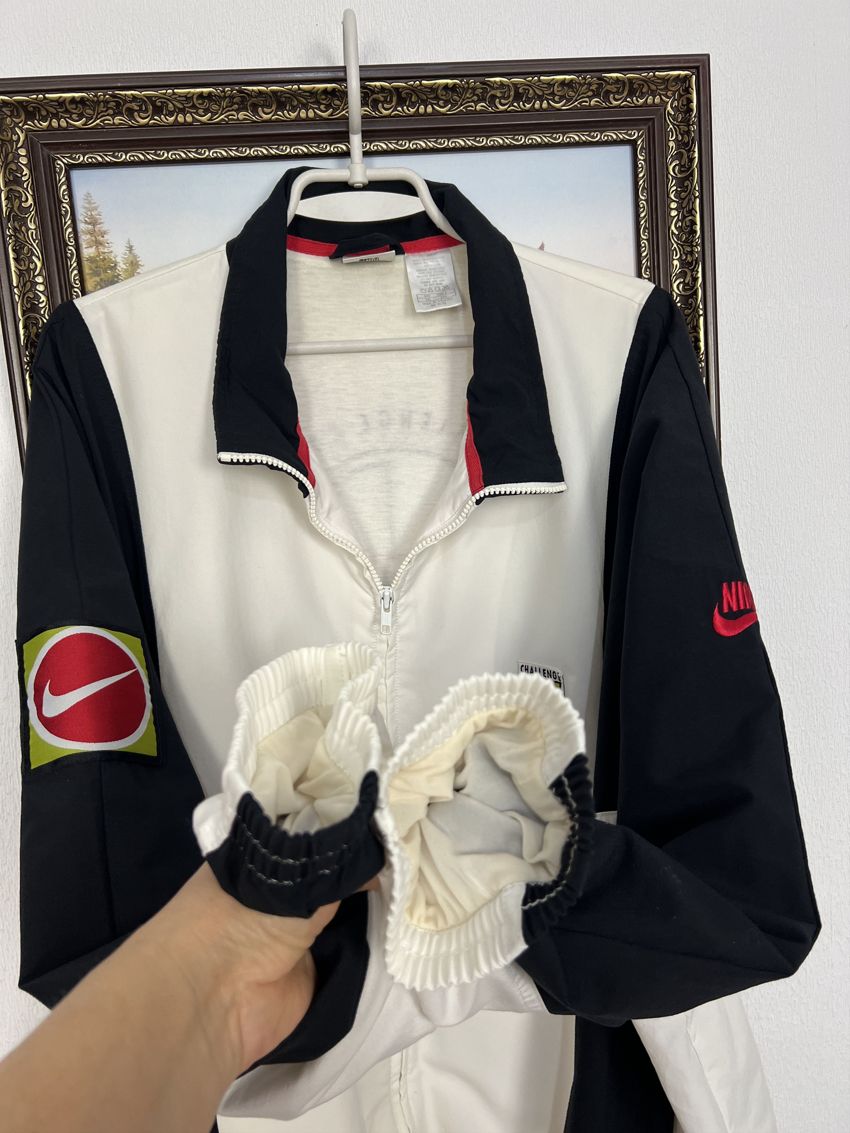 Nike Vintage Challenge Court Andre Agassi Jacket Tennis Track Top Size US XXL / EU 58 / 5 - 7 Thumbnail