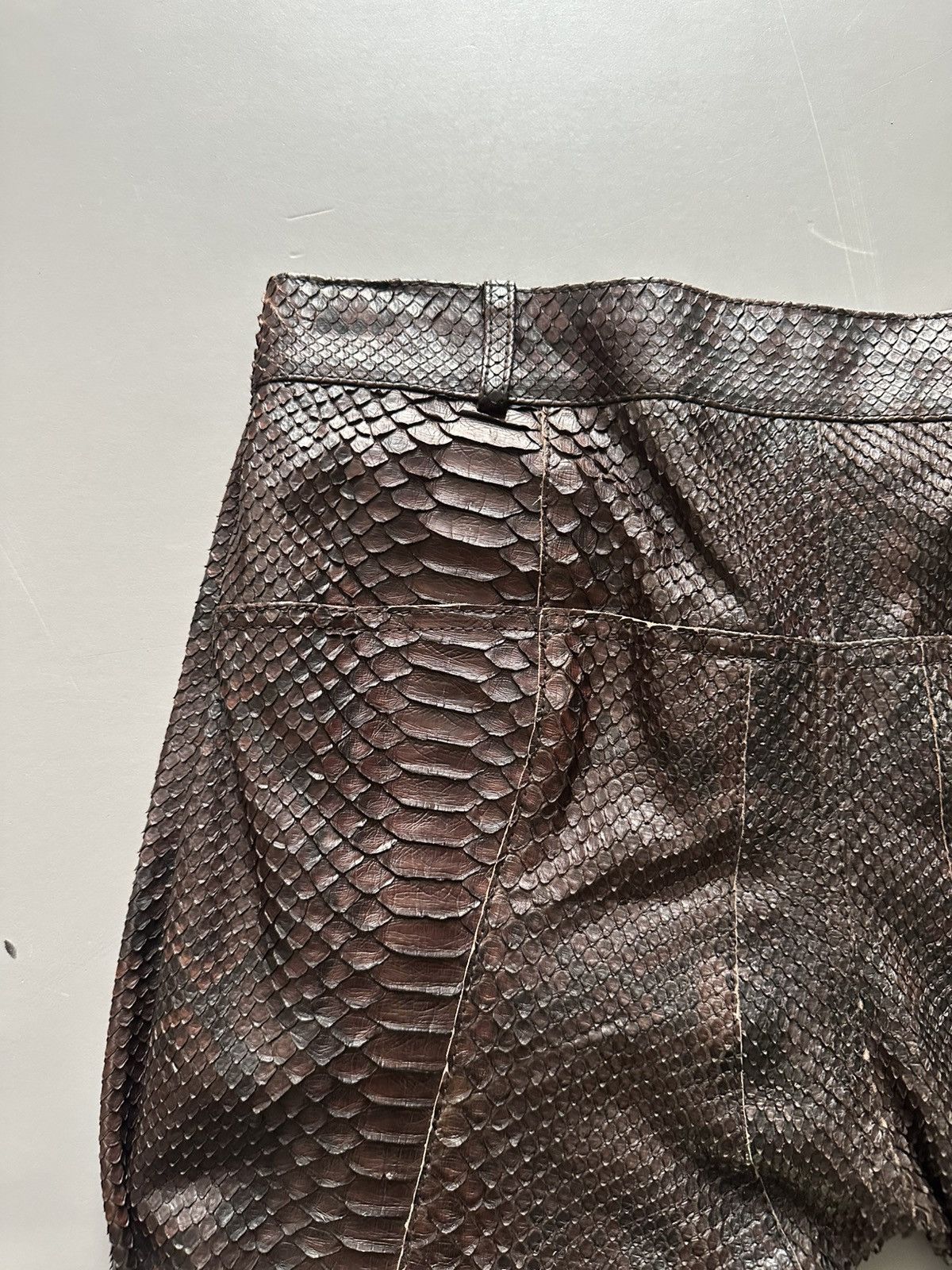 Haider Ackermann 1 of 1 Python Biker Cropped Trousers Size US 30 / EU 46 - 10 Thumbnail