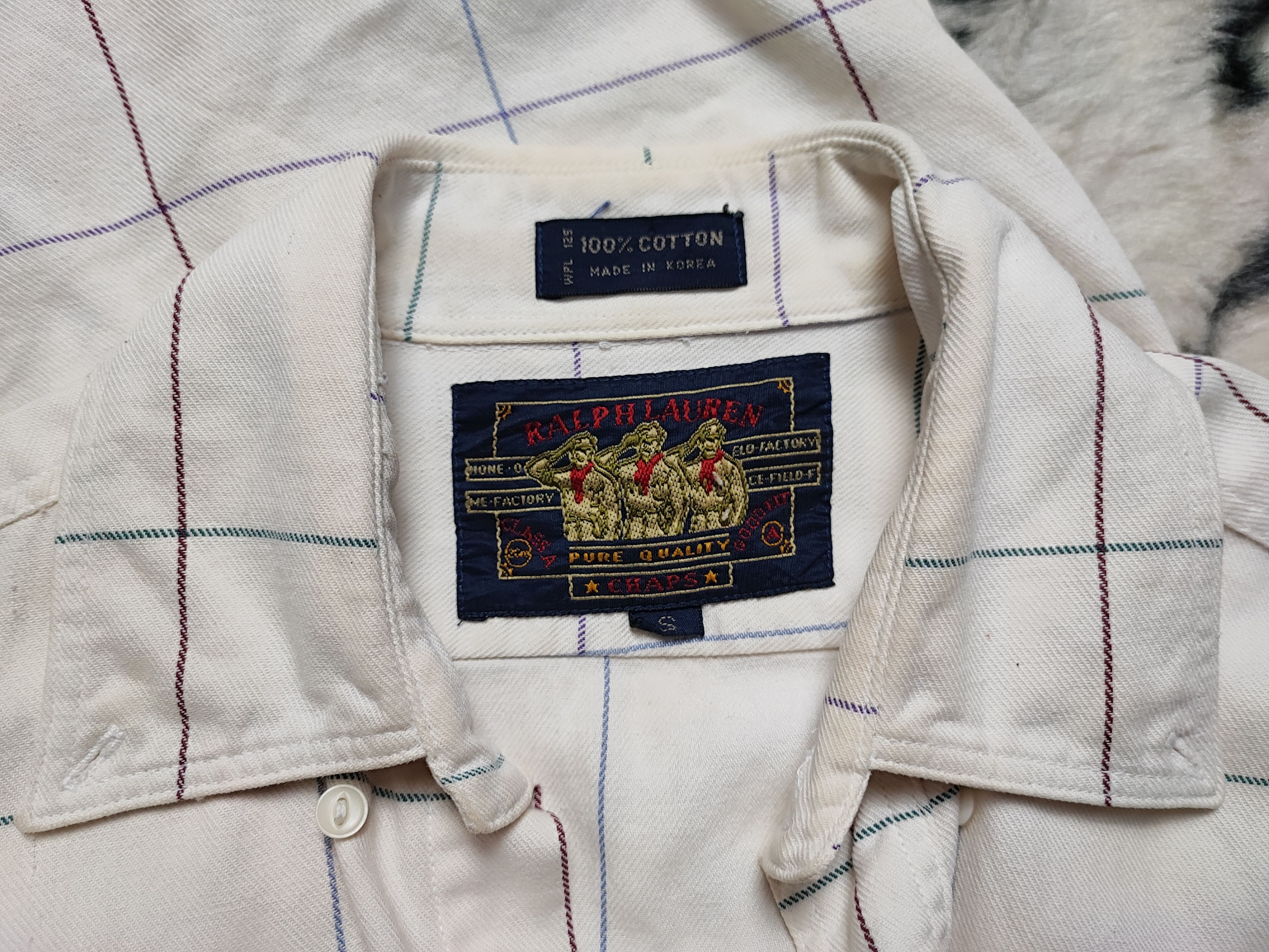 Ralph Lauren Vintage Ralph Lauren Checkered Shirt Size US S / EU 44-46 / 1 - 15 Thumbnail