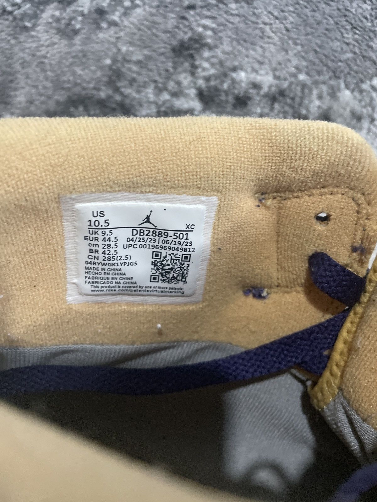 Goretex High-Top Gore-Tex Air Jordan 1 “Element” Size US 10.5 / EU 43-44 - 6 Thumbnail