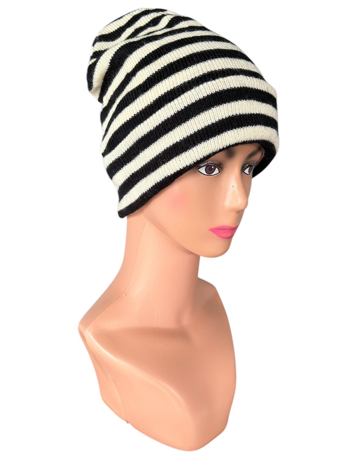 Kapital Stripe Prison Japanese Style Beanie Hats Size ONE SIZE - 1 Thumbnail