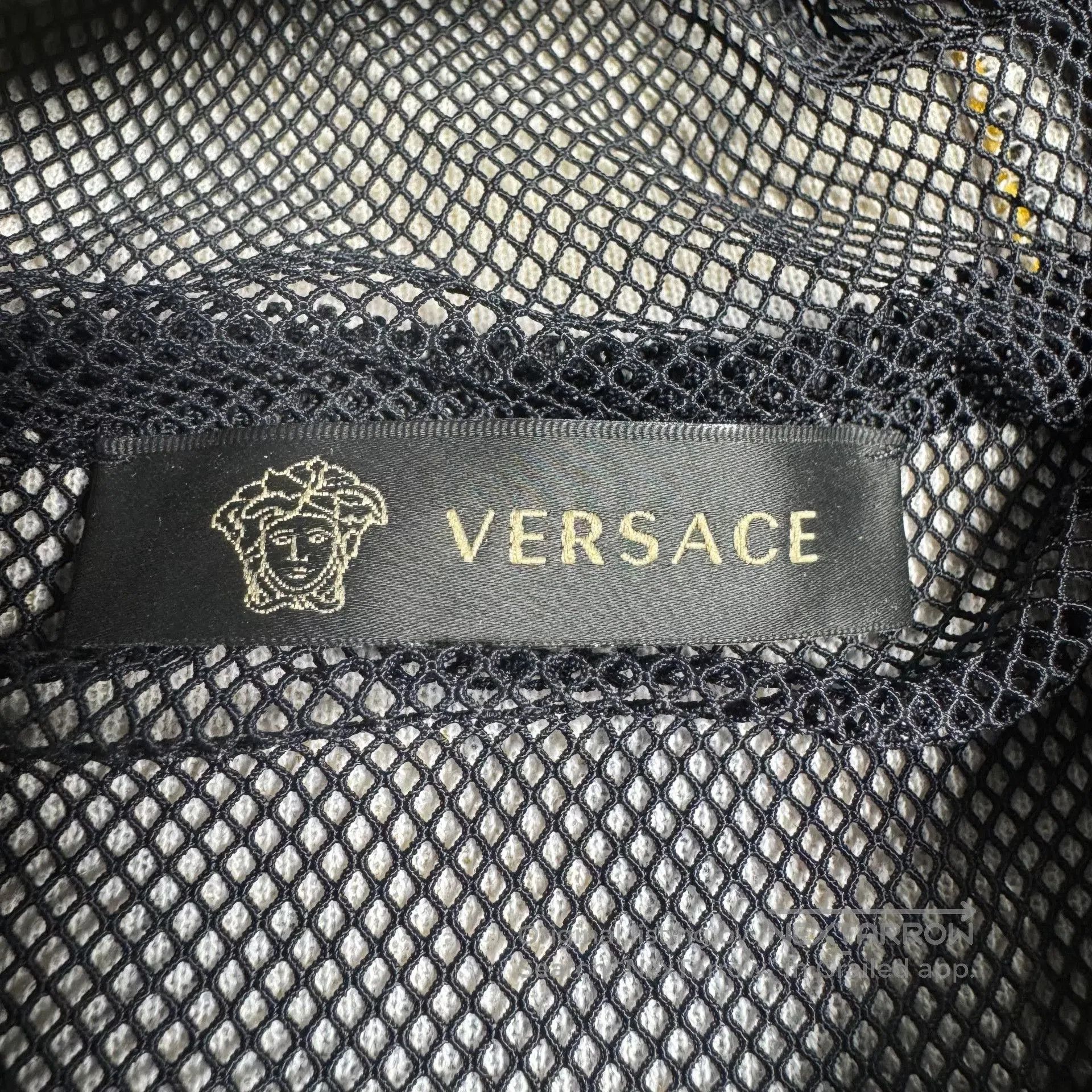 Versace Versace Baroque Black Gold Hooded Jacket. Size US XS / EU 42 / 0 - 3 Thumbnail