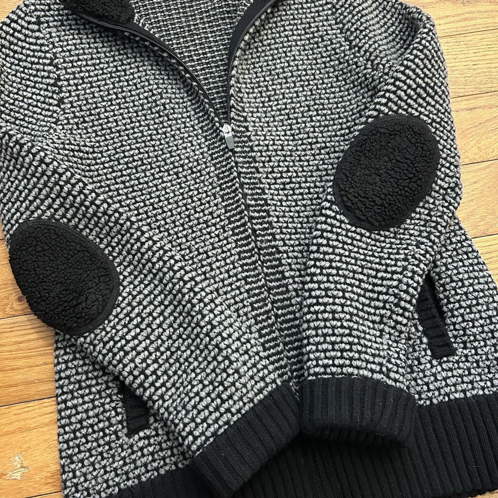 Other Krimson Klover Apres Ski Lambs Wool Fleece Full Zip Sweater Size S / US 4 / IT 40 - 4 Thumbnail