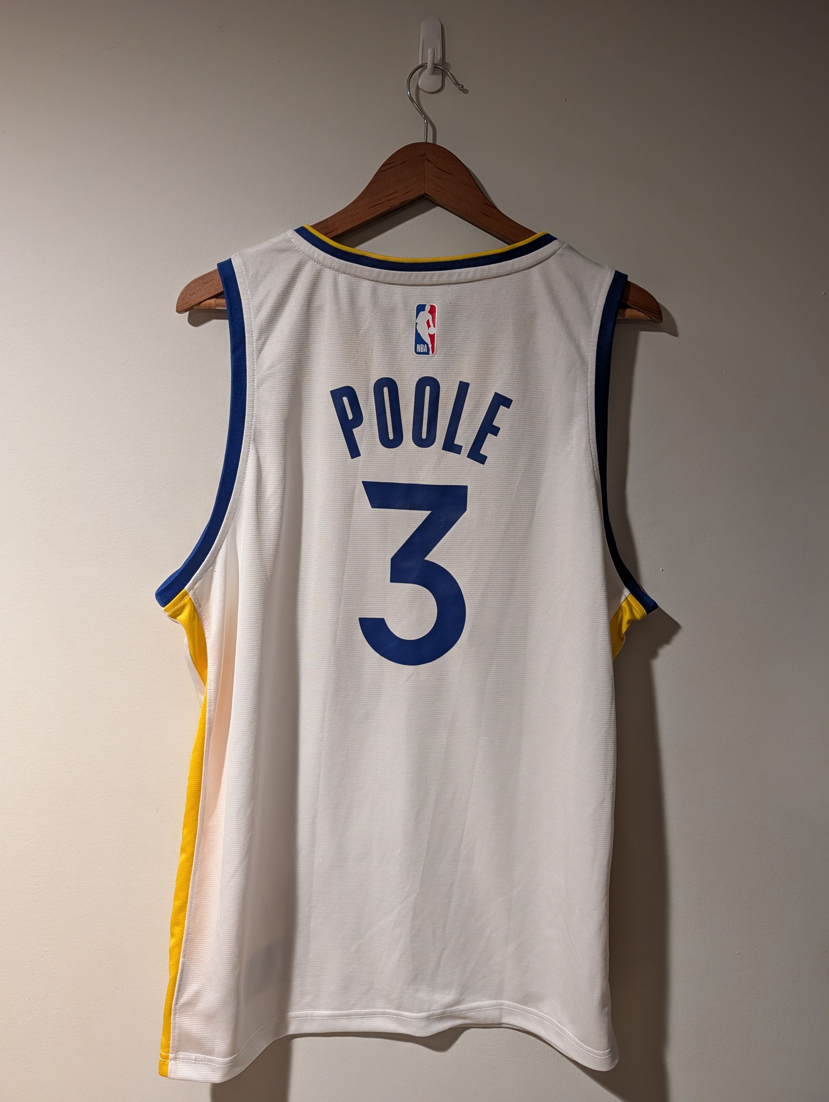 NBA Fanatics Golden State Warriors Poole NBA Basketball Jersey Size US L / EU 52-54 / 3 - 5 Thumbnail