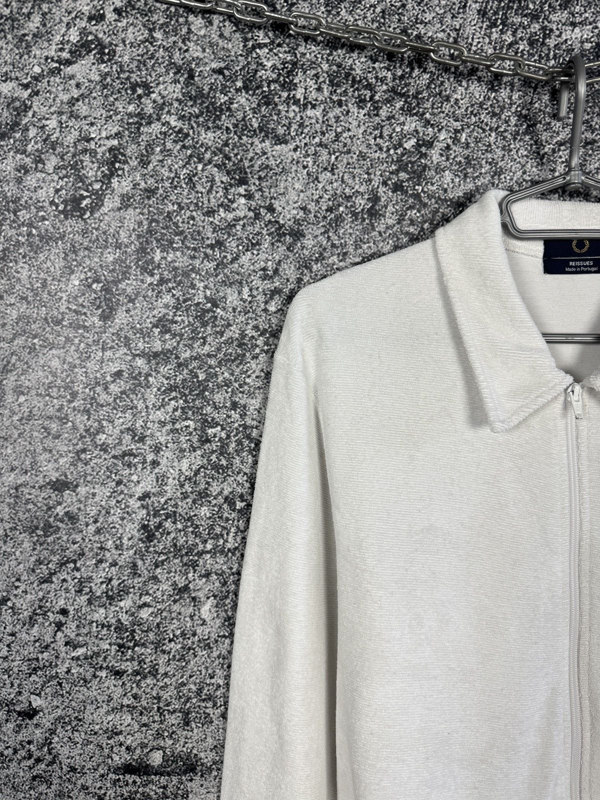 Fred Perry Fred Perry Reissues Zip Jacket Terry Cloth Retro Mod Size L Size US L / EU 52-54 / 3 - 3 Thumbnail
