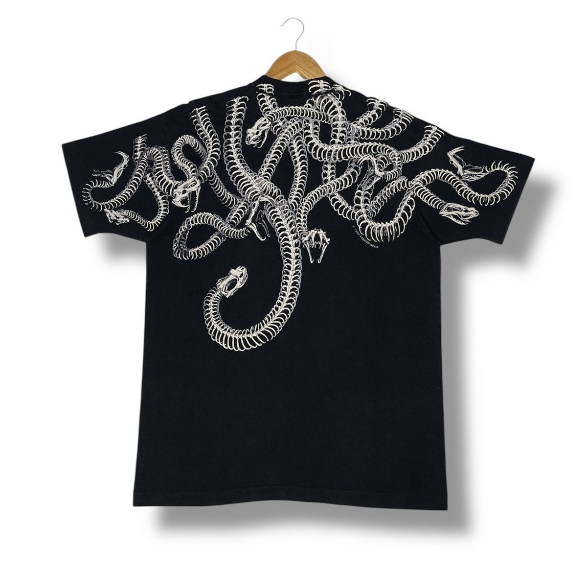 Band Tees × Liquid Blue × Vintage Vintage Liquid blue skull snake Over Print Size US XL / EU 56 / 4 - 2 Thumbnail