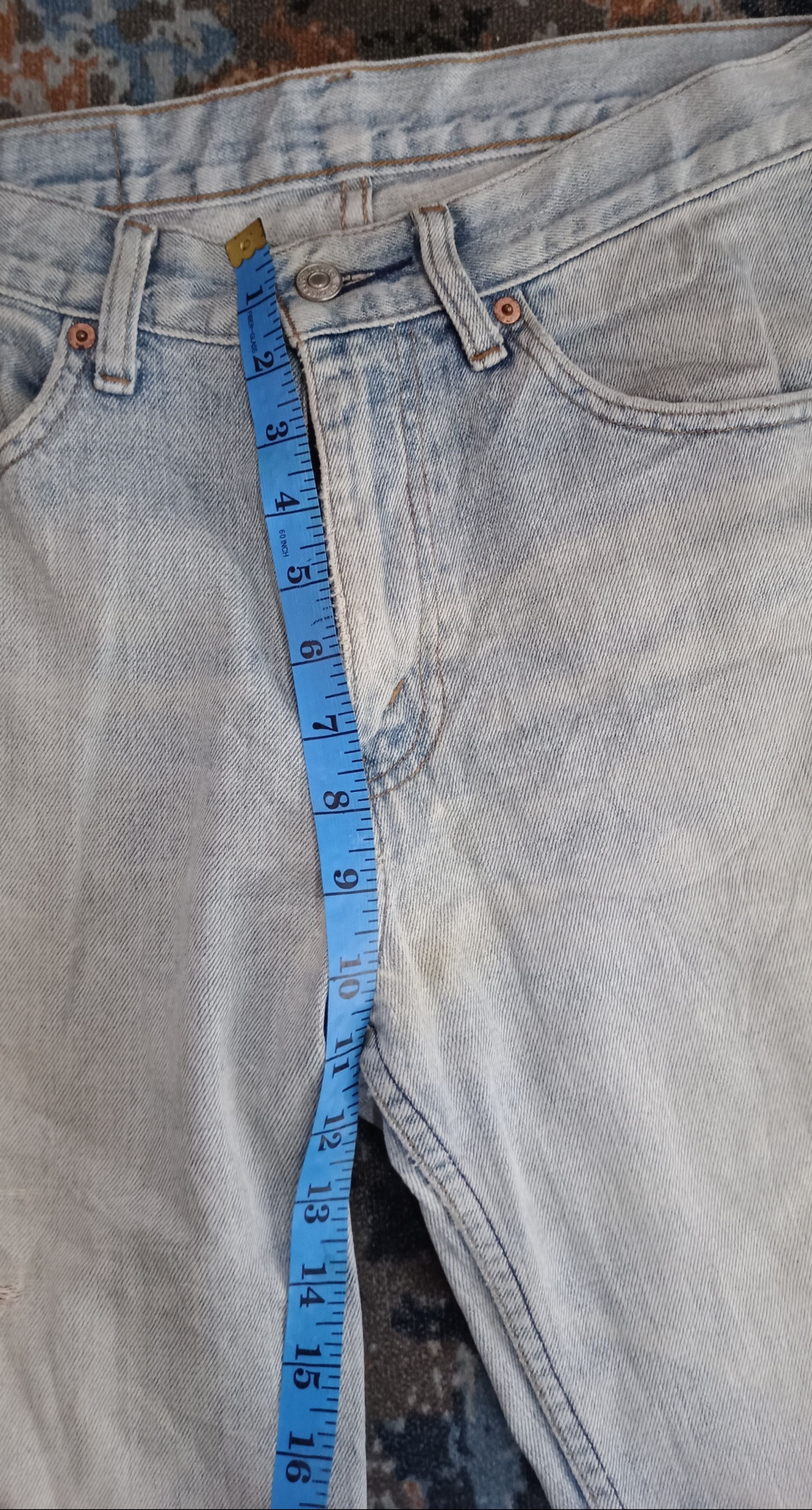Le Grande Bleu (L.G.B.) × Levi's × Levi's Vintage Clothing Vintage💥 Levi's 533 button C72 single (R) Distressed Size US 32 / EU 48 - 15 Thumbnail