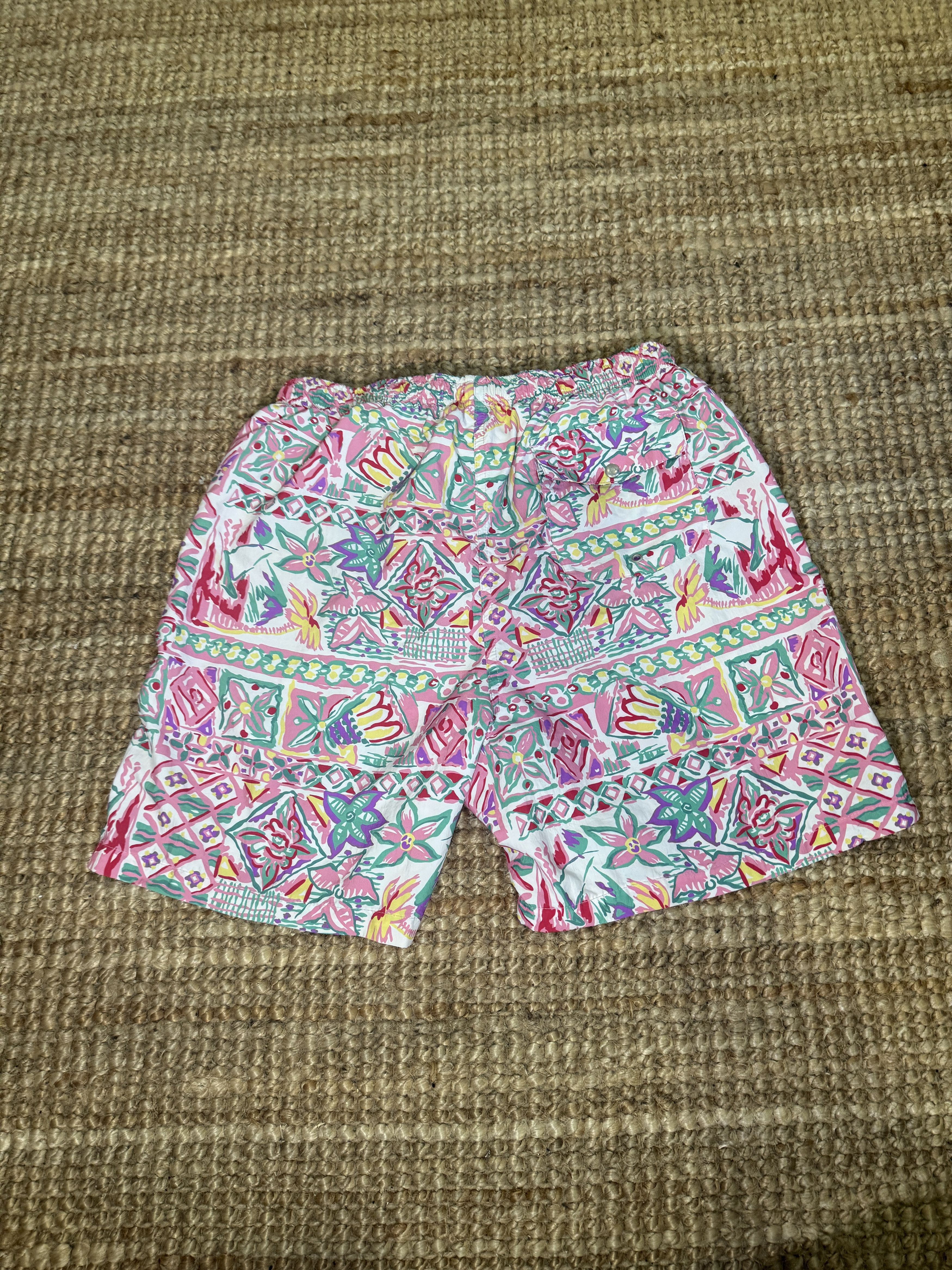 Noah Noah Print Swim Trunk Large Size US 33 - 3 Thumbnail
