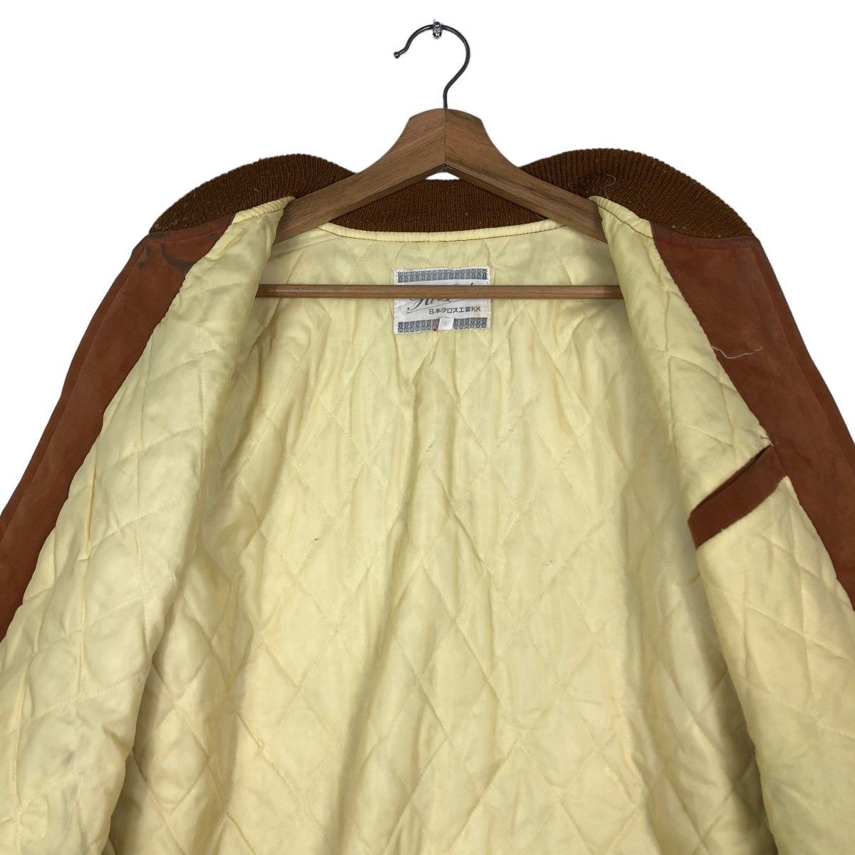Japanese Brand 🔥Vintage Hi Suede Zipper Bomber Jacket Inspire Issey Miyake Size US L / EU 52-54 / 3 - 14 Thumbnail
