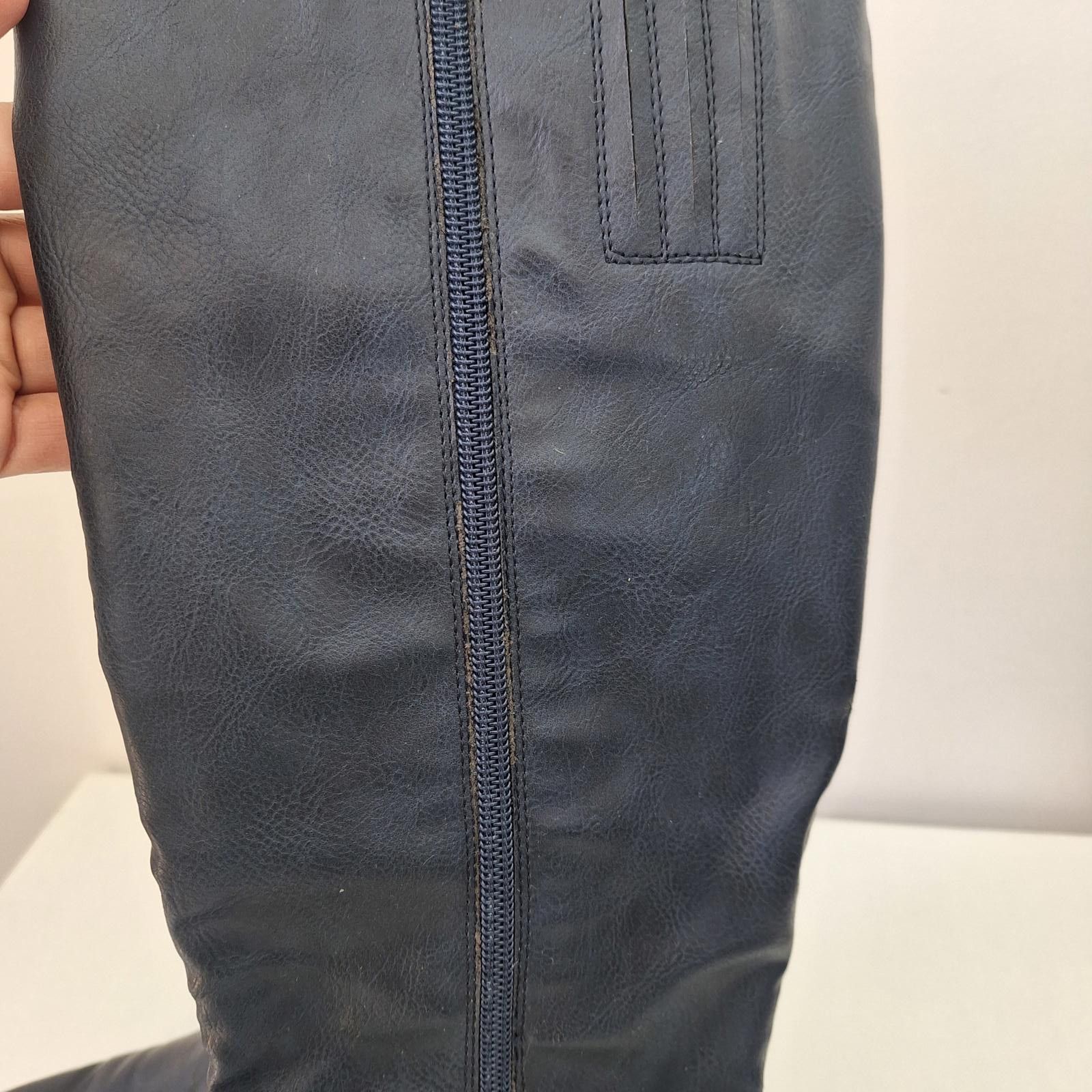 Designer I love Billy Knee High Blue Boots women size au/us 8 Size US 9 / IT 39 - 8 Thumbnail