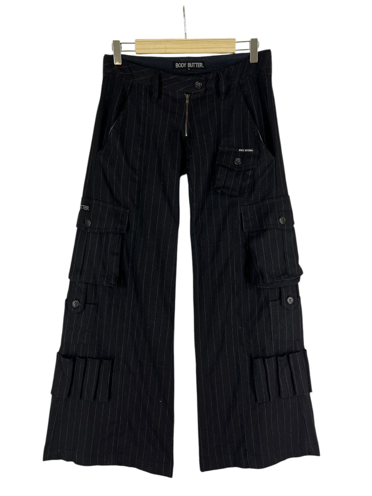 Hysteric Glamour 💥 FLARE CARGO MULTIPOCKET BODY BUTTER Size US 29 - 5 Thumbnail