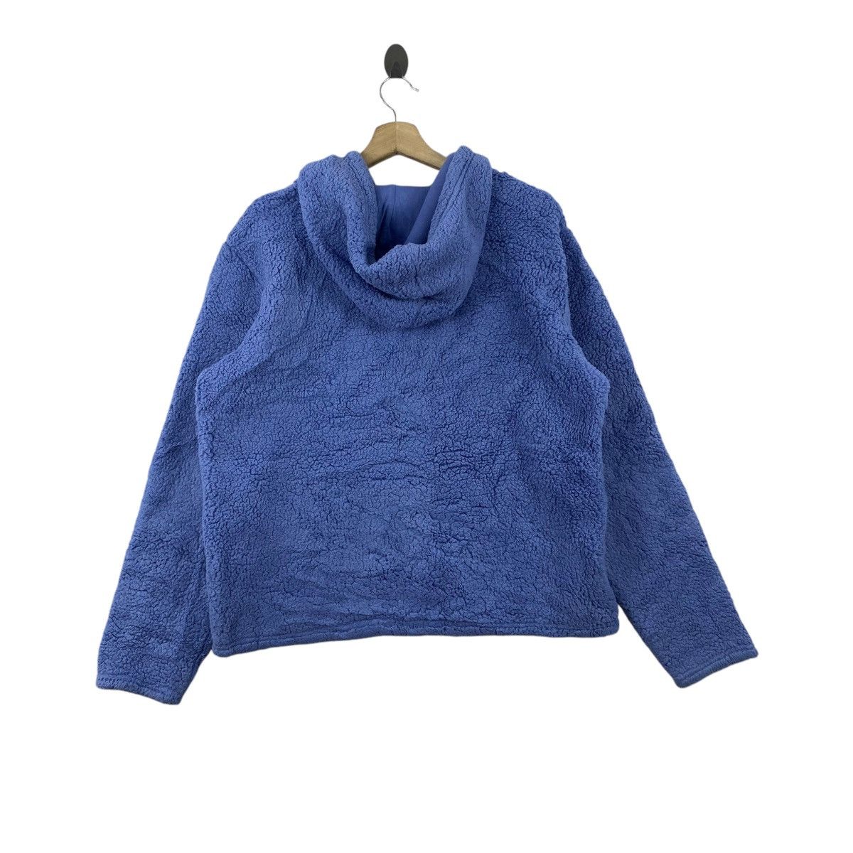 Fila FILA Deep Pile Sherpa Blue Full Zipper Hoodie Size US L / EU 52-54 / 3 - 3 Thumbnail