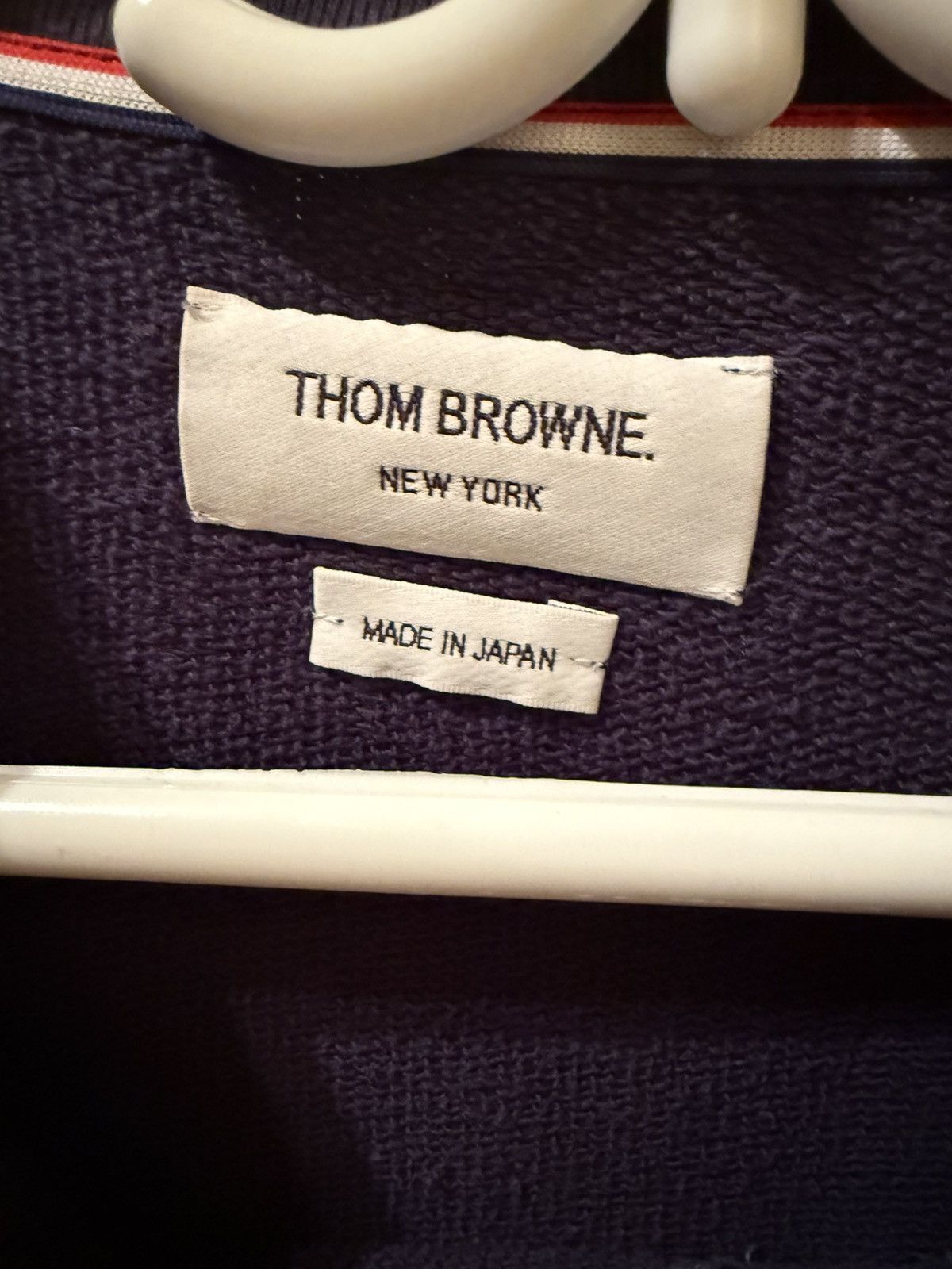 Japanese Brand Thom Browne crewneck Size US XL / EU 56 / 4 - 4 Thumbnail