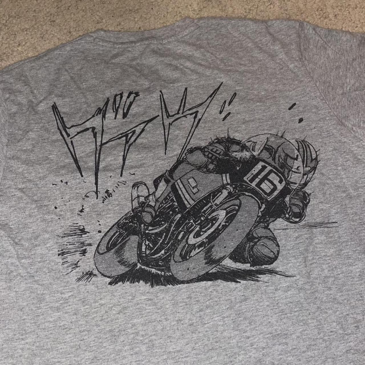 Uniqlo Vintage Uniqlo Bari Bari Legend Shuichi Shigeno manga tee Size US M / EU 48-50 / 2 - 4 Thumbnail