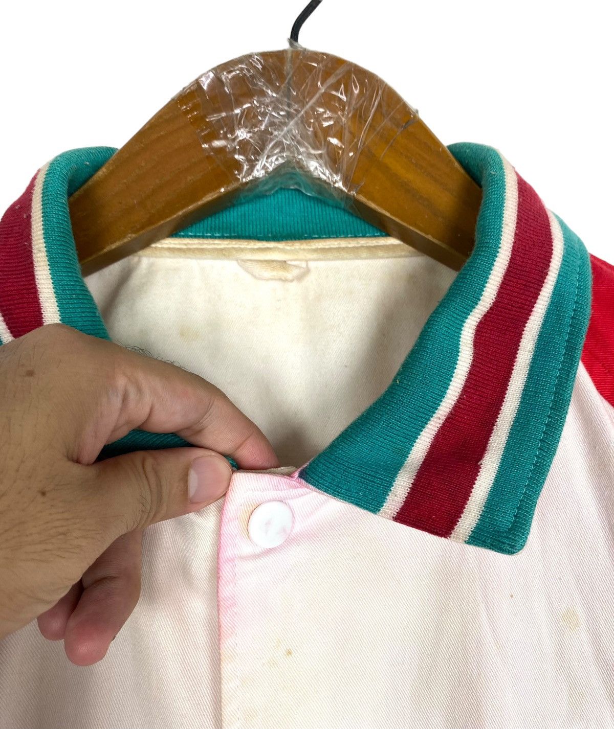 Japanese Brand Rare‼️ Vintage Blooming Town MVP Big Logo Varsity Jacket Size US M / EU 48-50 / 2 - 12 Thumbnail