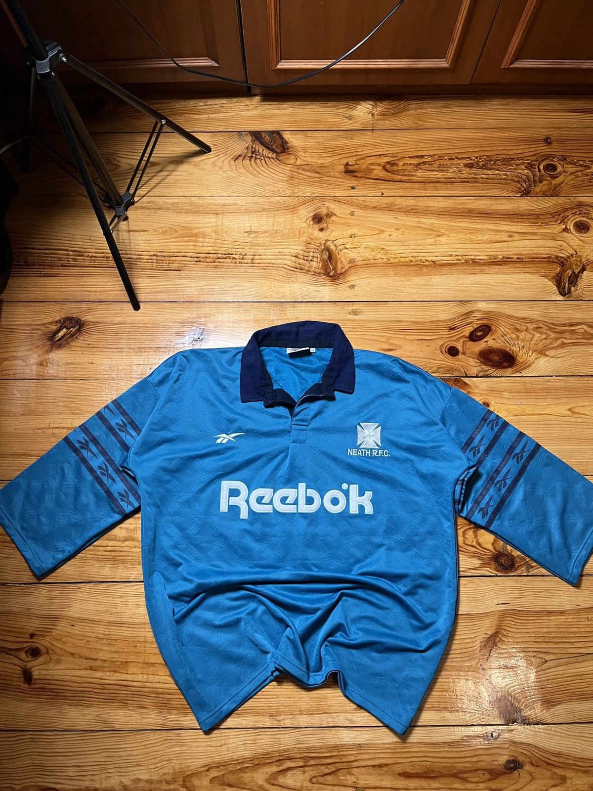 Reebok × Vintage VINTAGE NEATH RFC RUGBY 1996 UNION SHIRT JERSEY REEBOK Size US L / EU 52-54 / 3 - 2 Thumbnail