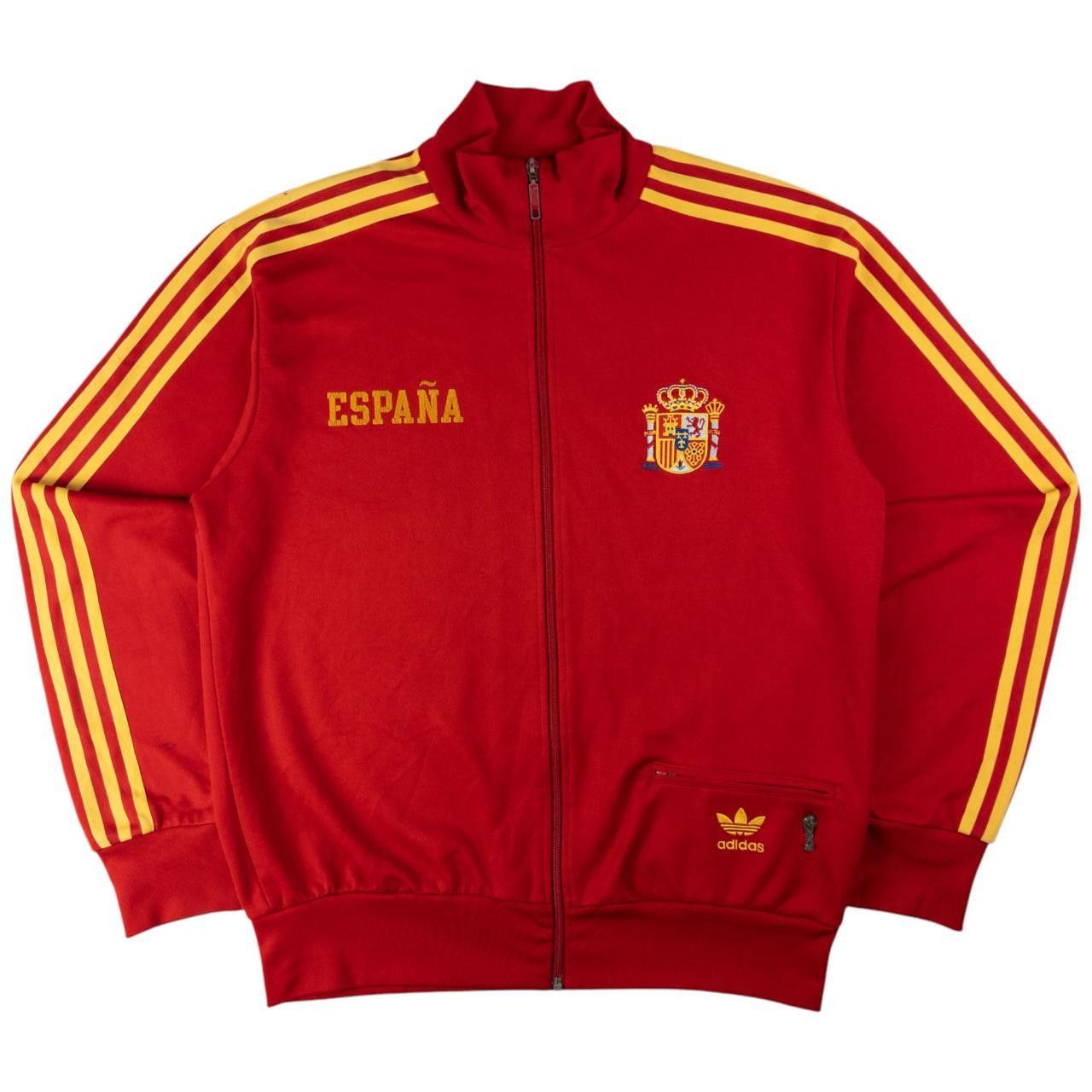 Adidas Vintage Adidas Espana Fifa World Cup Jacket Size XL Size US XL / EU 56 / 4 - 1 Thumbnail