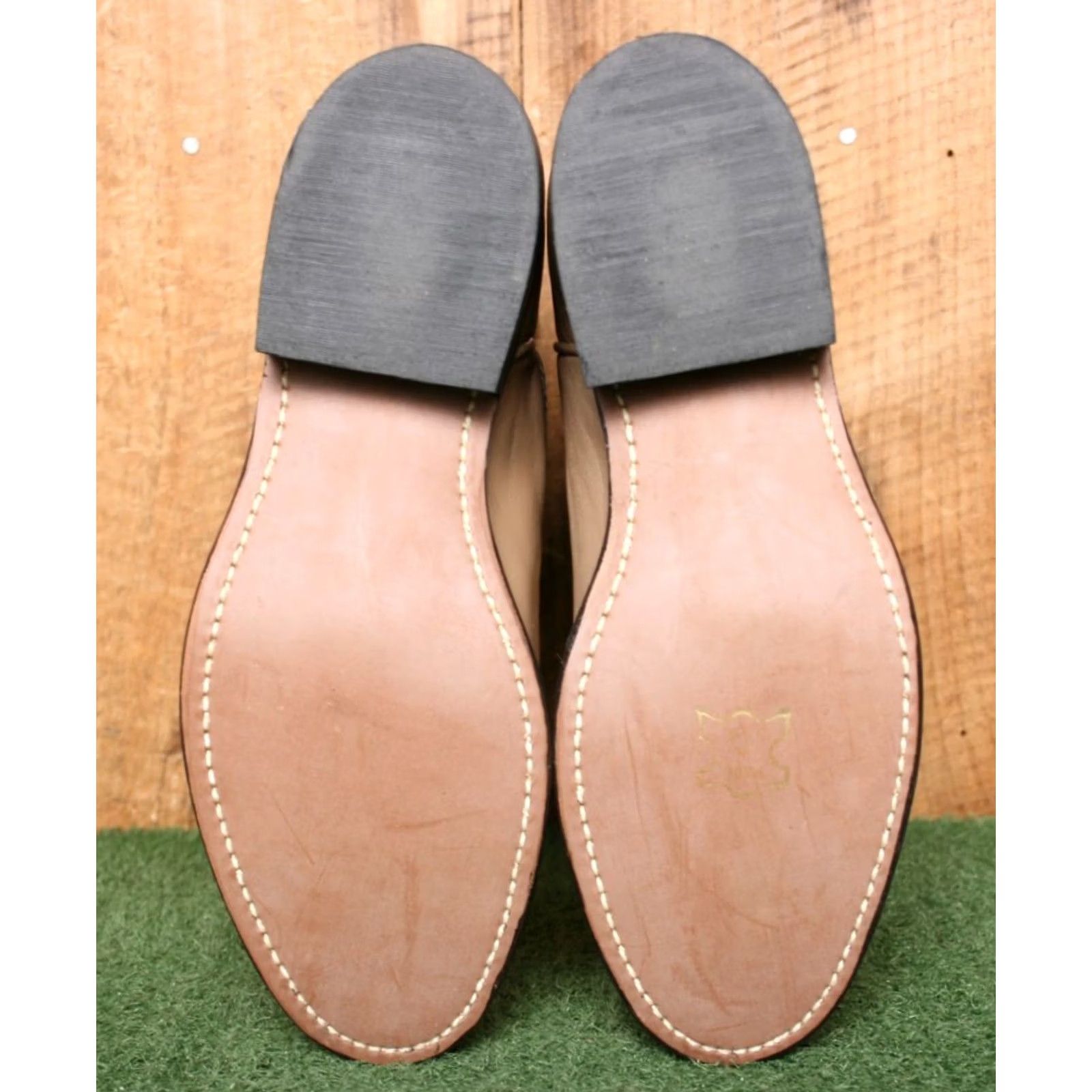Vintage VINTAGE LAREDO Boots Western 10" Tan Leather 7M Women's Size 7M Boot Shoe Leather Outsole Mid-Calf Western Women Mens Boys Girls Size US 7 / IT 37 - 5 Thumbnail
