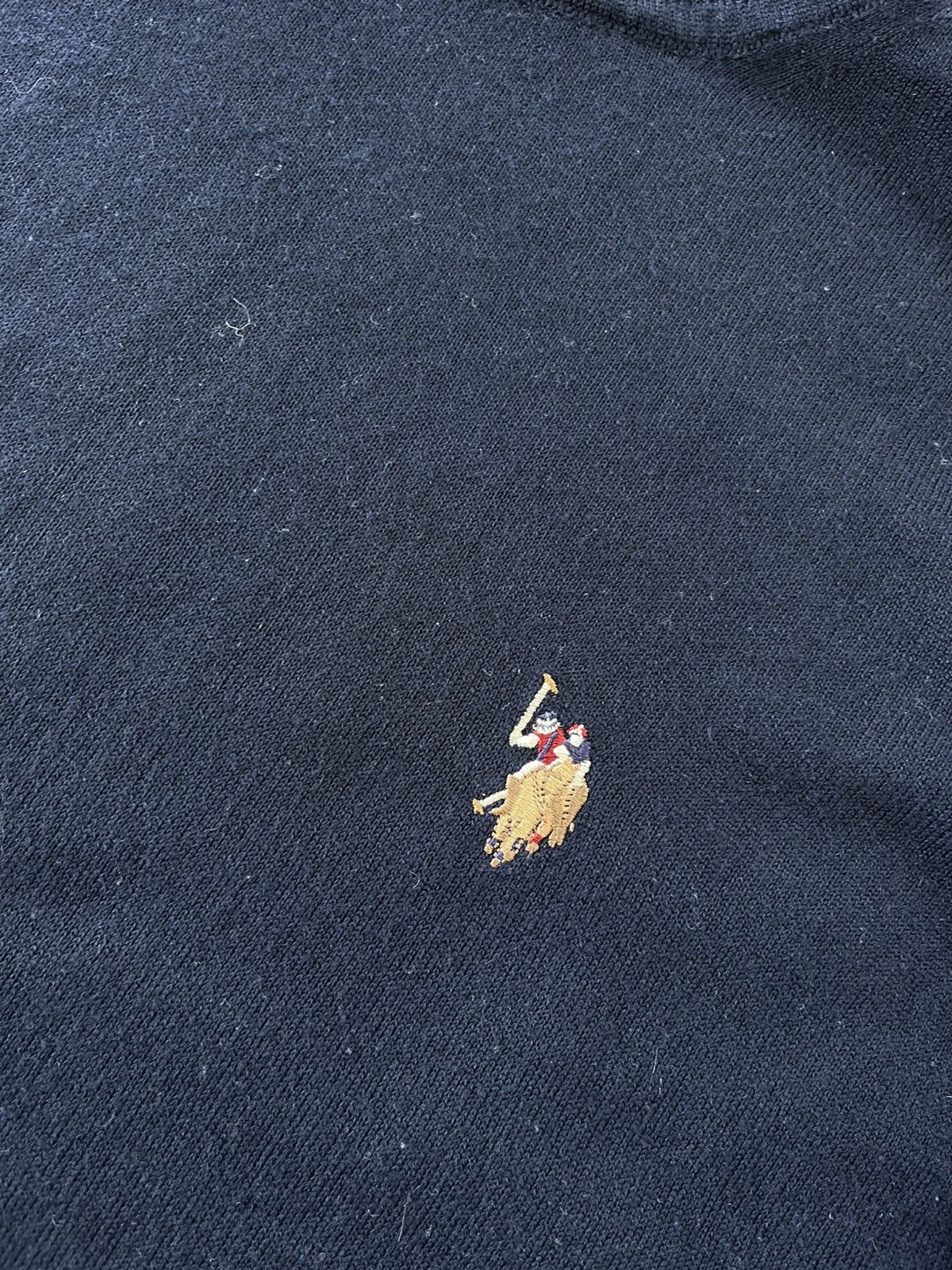 U.S. Polo Assn. × Vintage Vintage USPA Polo Turtleneck Navy luxury Ralph Lauren style Size S / US 4 / IT 40 - 6 Thumbnail