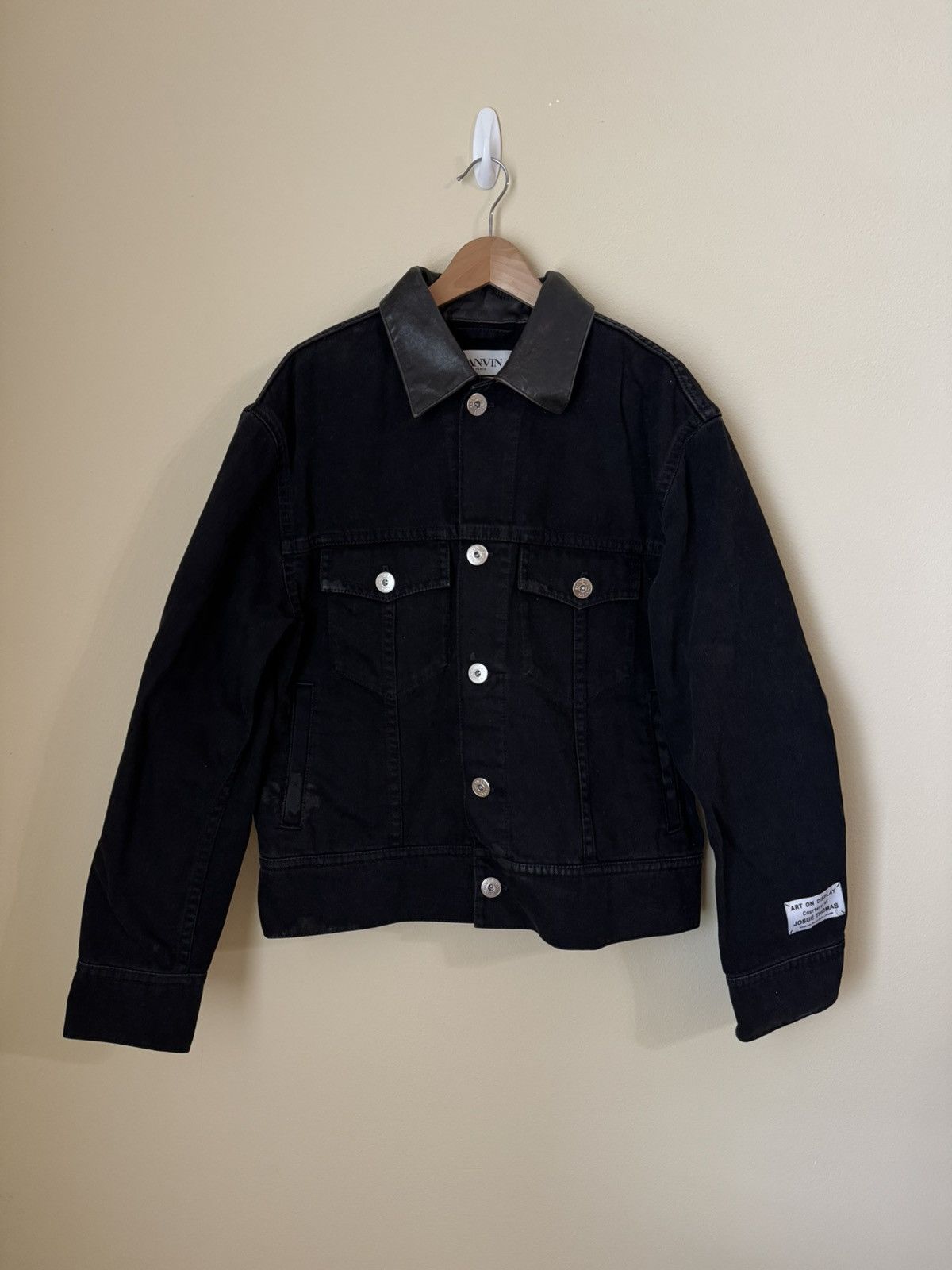 Gallery Dept. × Lanvin Gallery Dept. x Lanvin Denim Jacket Black 54 Size US L / EU 52-54 / 3 - 1 Thumbnail