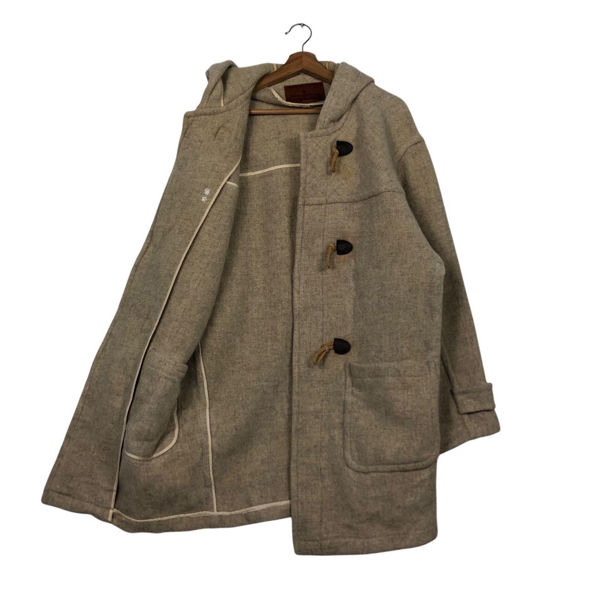 Ermenegildo Zegna 📌Vintage Wool Duffle Coats Ermenegildo Zegna Size US M / EU 48-50 / 2 - 13 Thumbnail