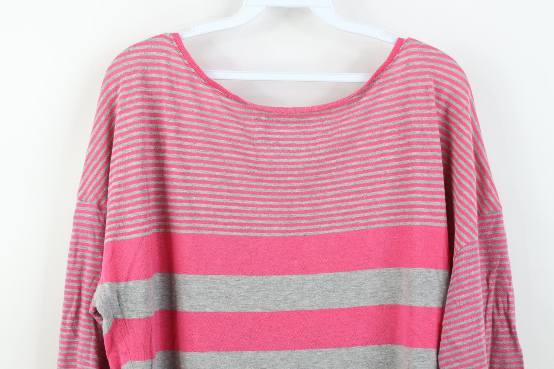 American Eagle Outfitters Vintage Y2K American Eagle Outfitters Striped Raglan T-Shirt Size L / US 10 / IT 46 - 12 Thumbnail