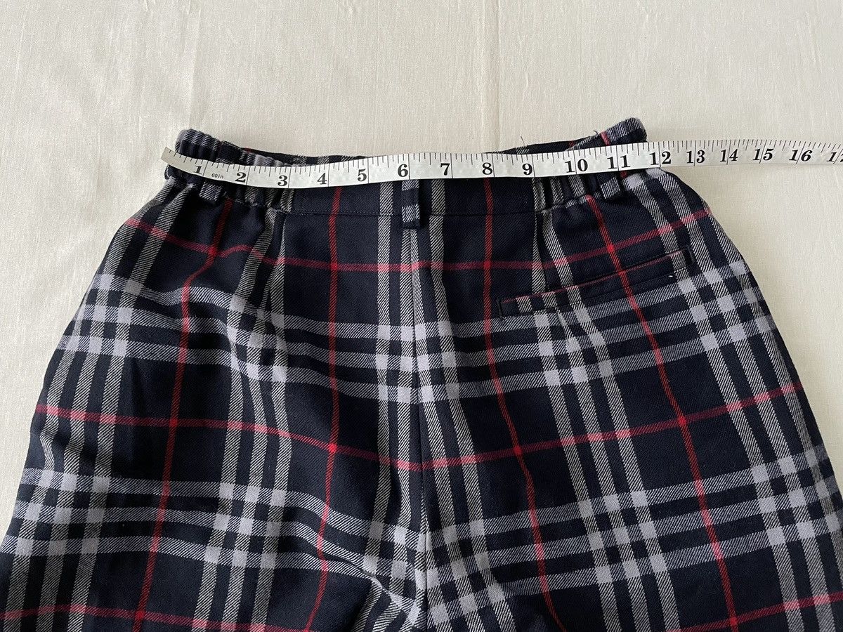 Burberry Vintage Burberrys Wool Nova Check Skirt Size 26" / US 2 / IT 38 - 7 Thumbnail