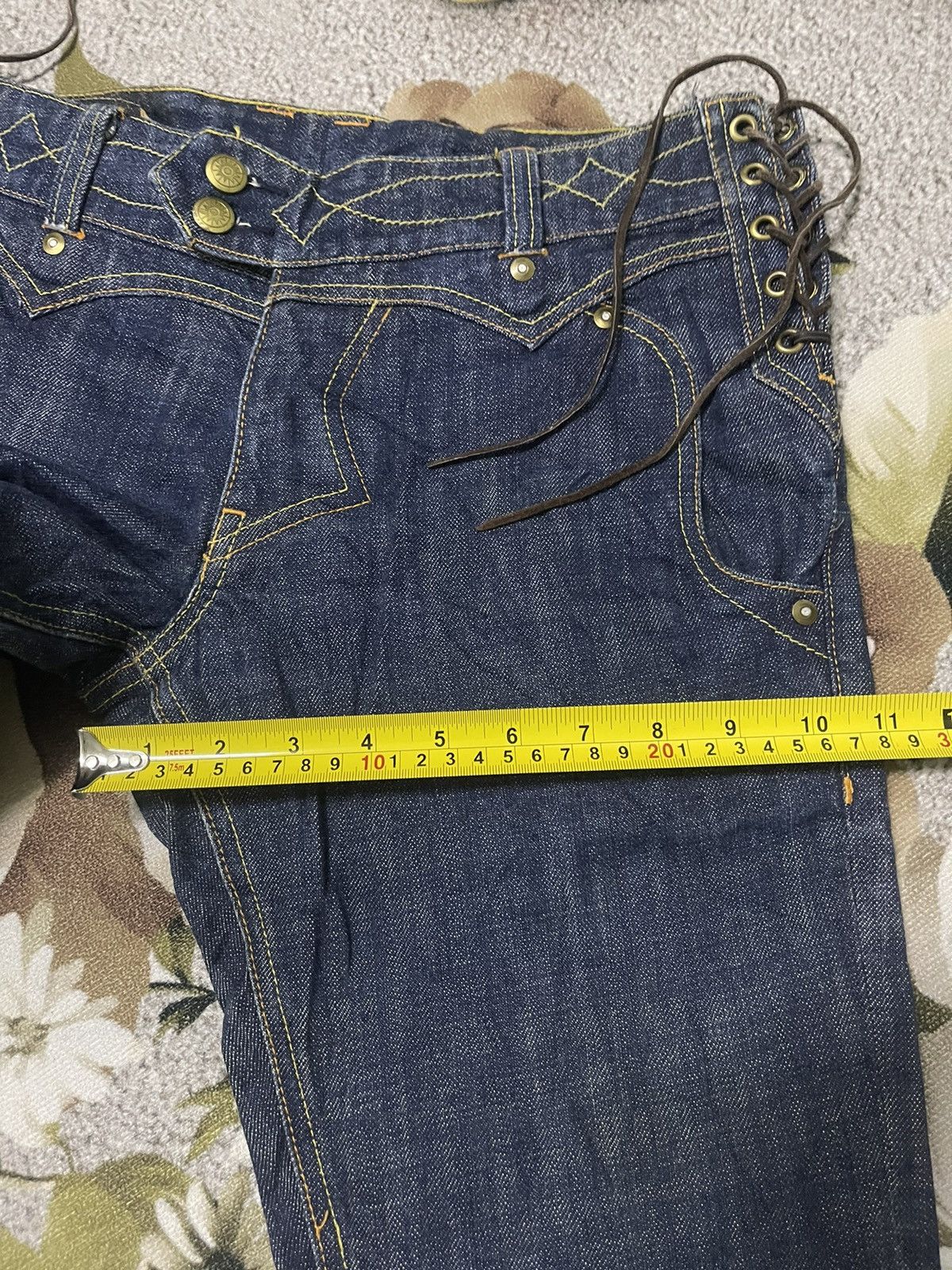 Japanese Brand Revolver Flare Jeans Size US 32 / EU 48 - 11 Thumbnail