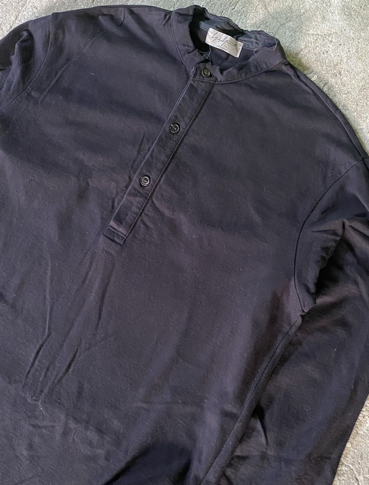 Yohji Yamamoto Yohji Yamamoto Pour Homme - AW15 Long Sleeve Shirt Size US L / EU 52-54 / 3 - 3 Thumbnail