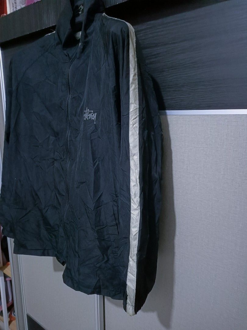 Stussy × Vintage Vintage stussy zipper jacket Size US L / EU 52-54 / 3 - 4 Thumbnail