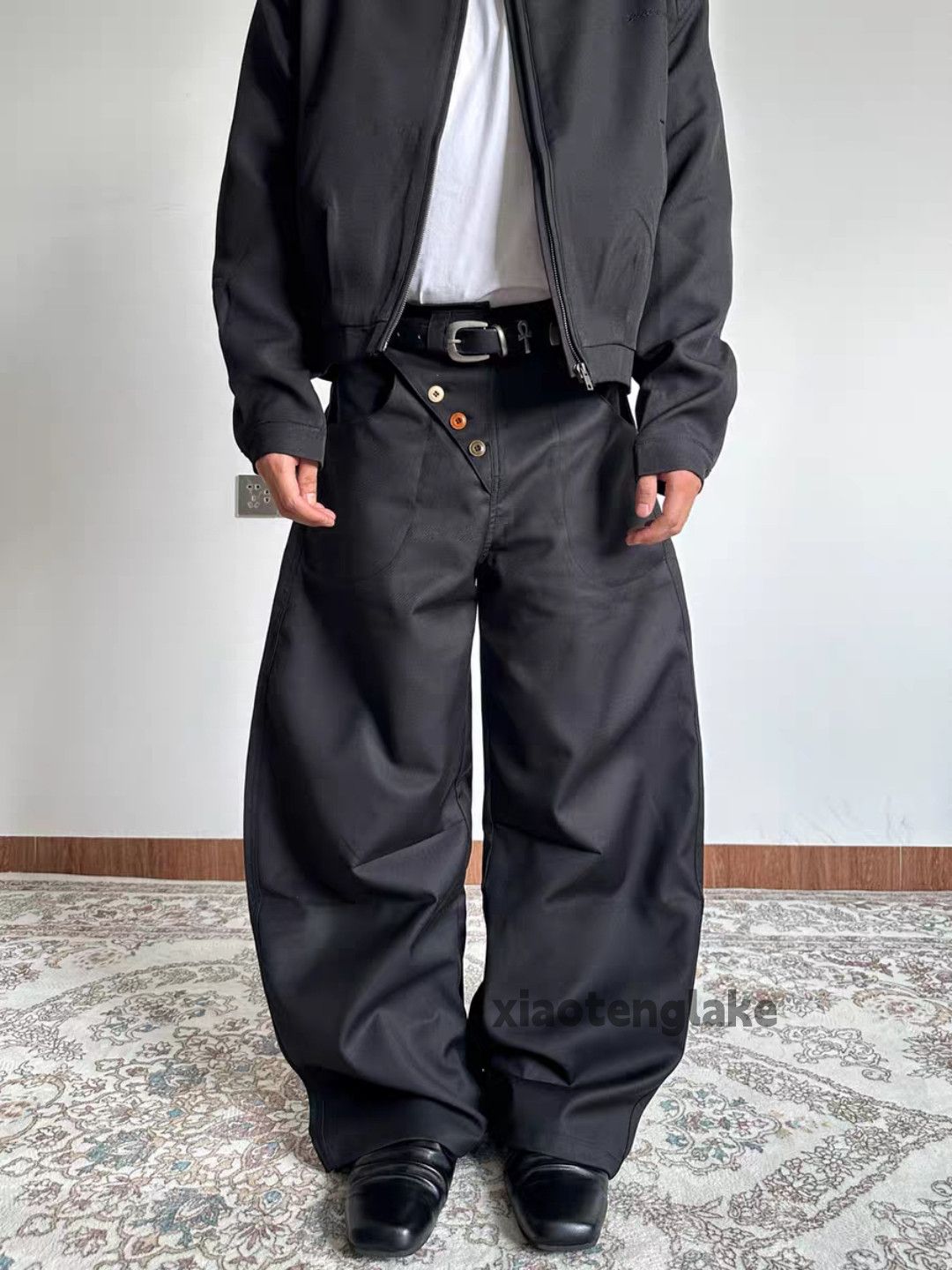 Vintage ltx acne ourlegacy style flared opium baggy hiphop pants Size US 33 - 3 Thumbnail