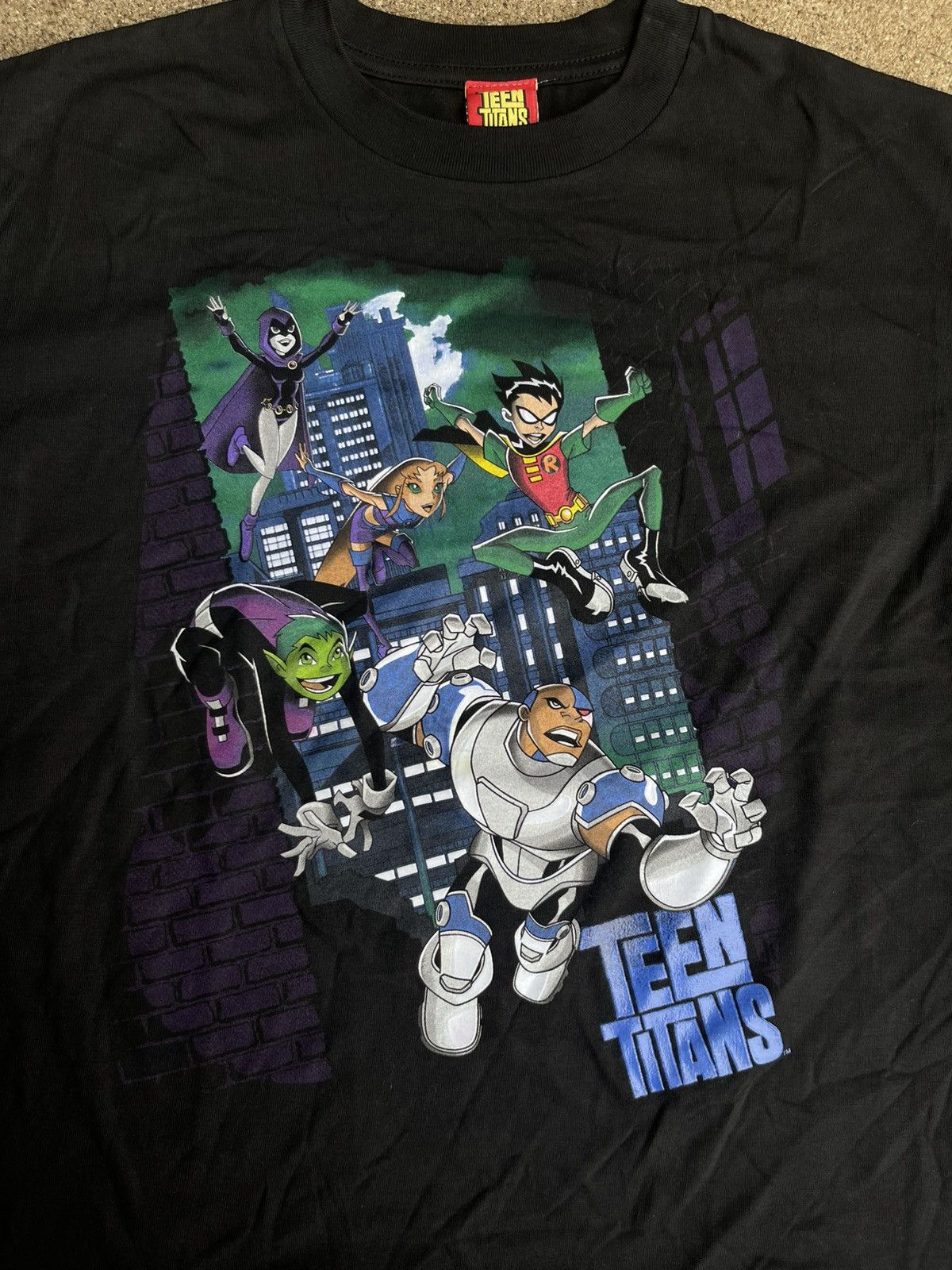 Cartoon Network Teen Titans Shirt 2004 Size US S / EU 44-46 / 1 - 2 Thumbnail