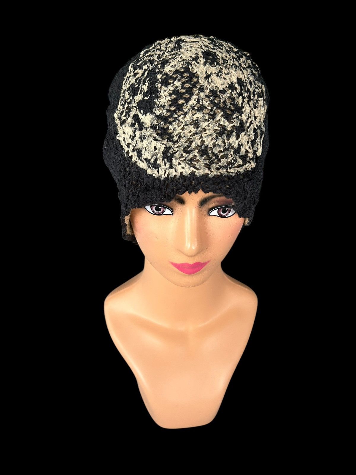 Hysteric Glamour × Japanese Brand × Vintage Japanese Distressed Design Beanie Hats Size ONE SIZE - 2 Thumbnail