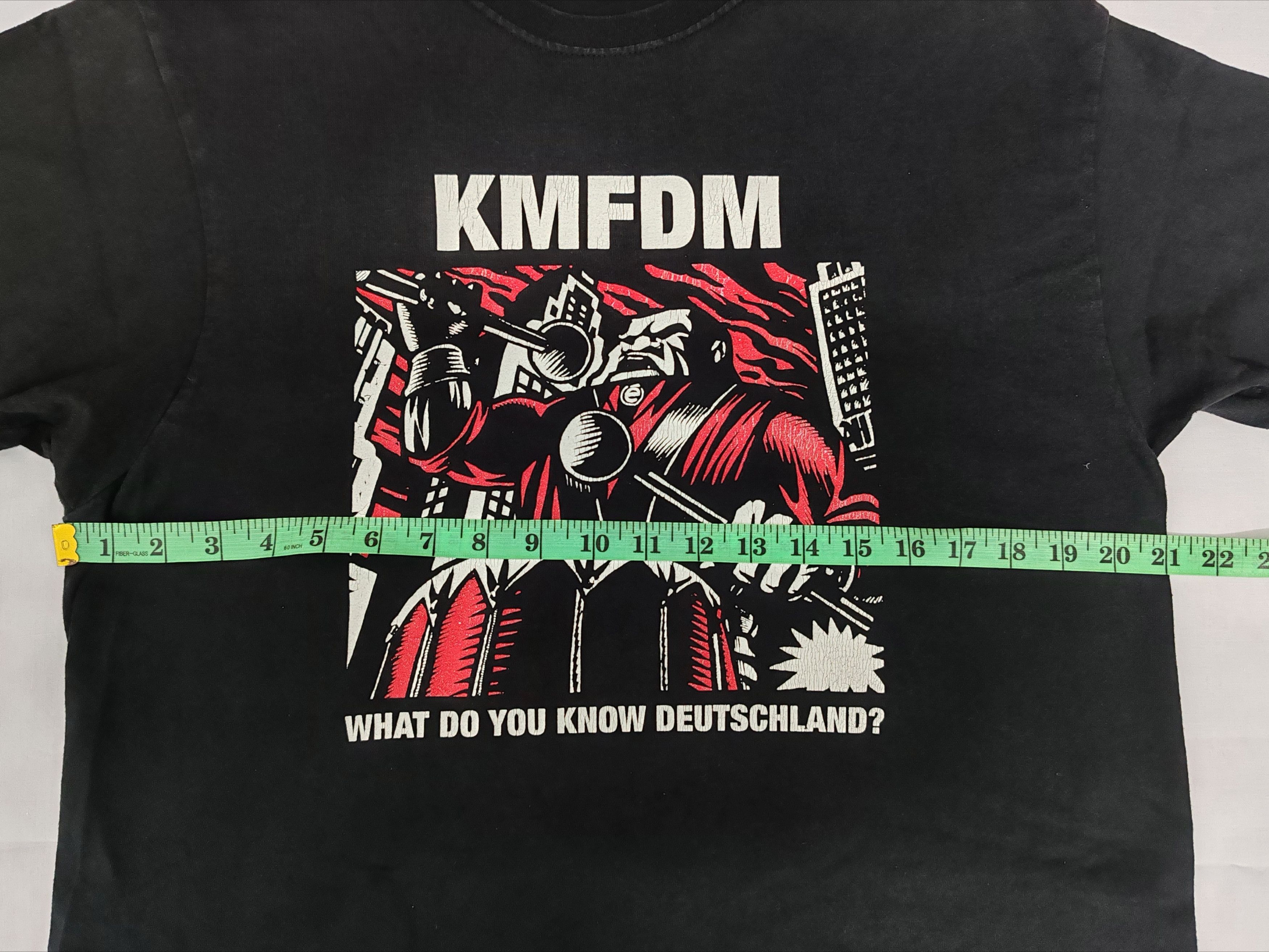 Band Tees Vintage KMFDM Catch the Virus Rock Band Tee Sepultura Korn Size US L / EU 52-54 / 3 - 5 Thumbnail
