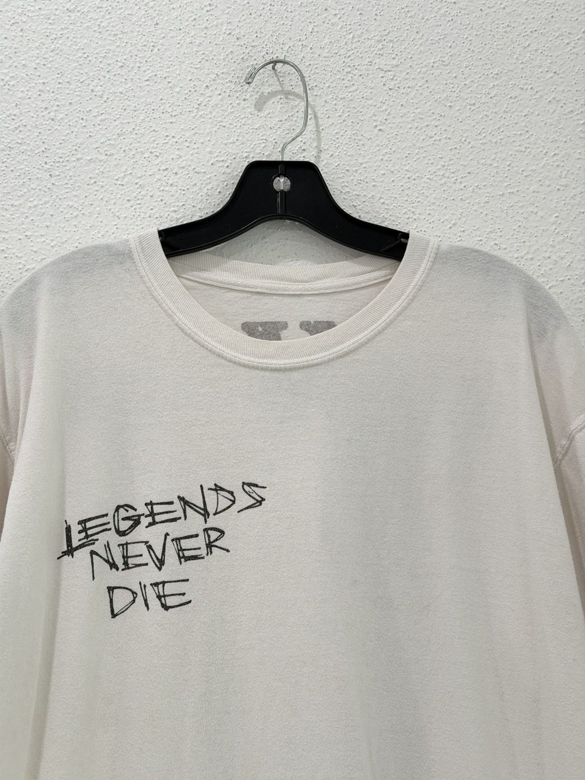 Vlone Vlone x Juice WRLD Legends Never Die T-Shirt White Large Size US L / EU 52-54 / 3 - 4 Thumbnail