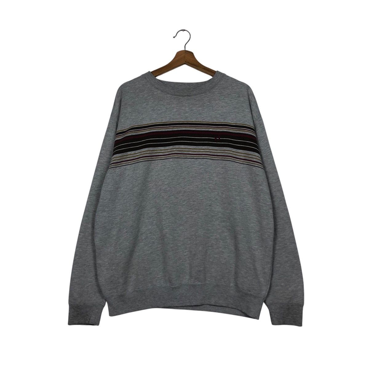 Japanese Brand × Vintage 📌Vintage Sweatshirt Hang Ten Rainbow Design Big Logo Size US L / EU 52-54 / 3 - 2 Thumbnail