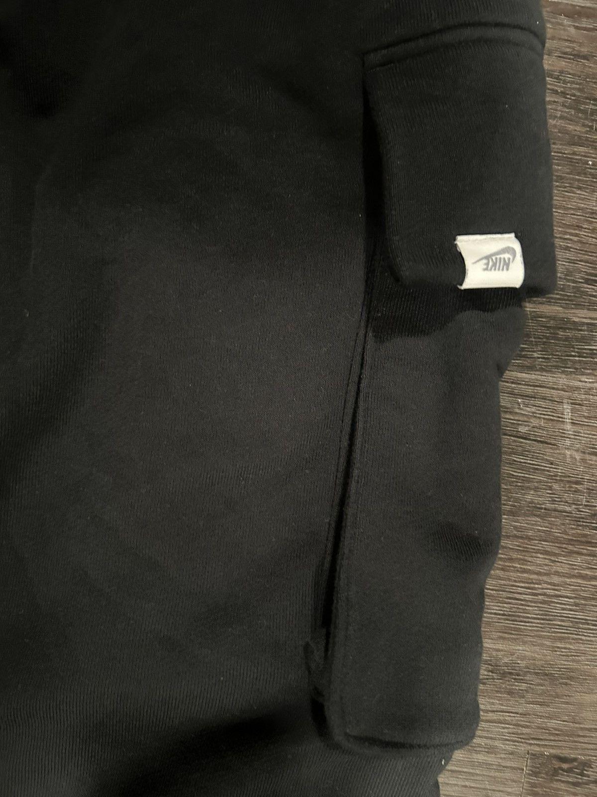 Nike Nike Black Cargo Sweatpants Low Rise Size 27" / US 4 / IT 40 - 8 Thumbnail