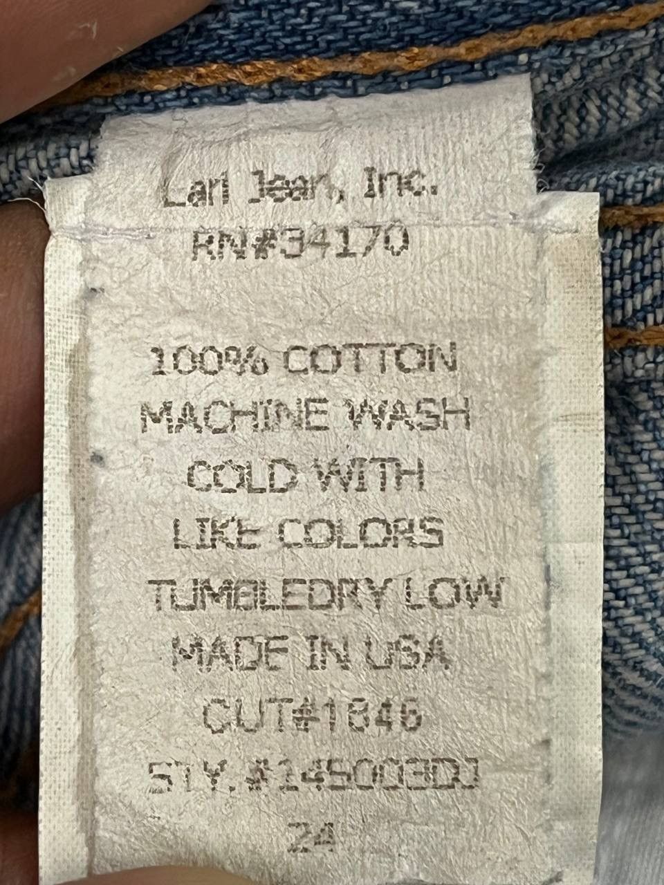 Earl Jeans VINTAGE EARL JEAN MADE IN USA FLARED JEANS Size US 29 - 12 Thumbnail