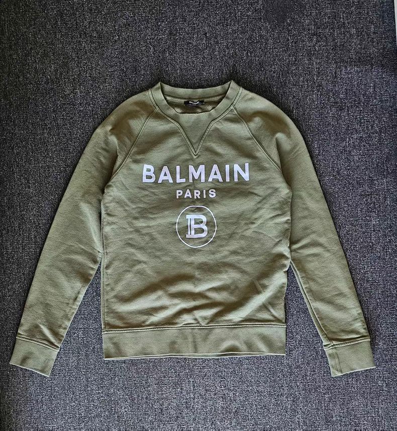 Balmain Balmain Men's Sweatshirt Size US S / EU 44-46 / 1 - 1 Thumbnail