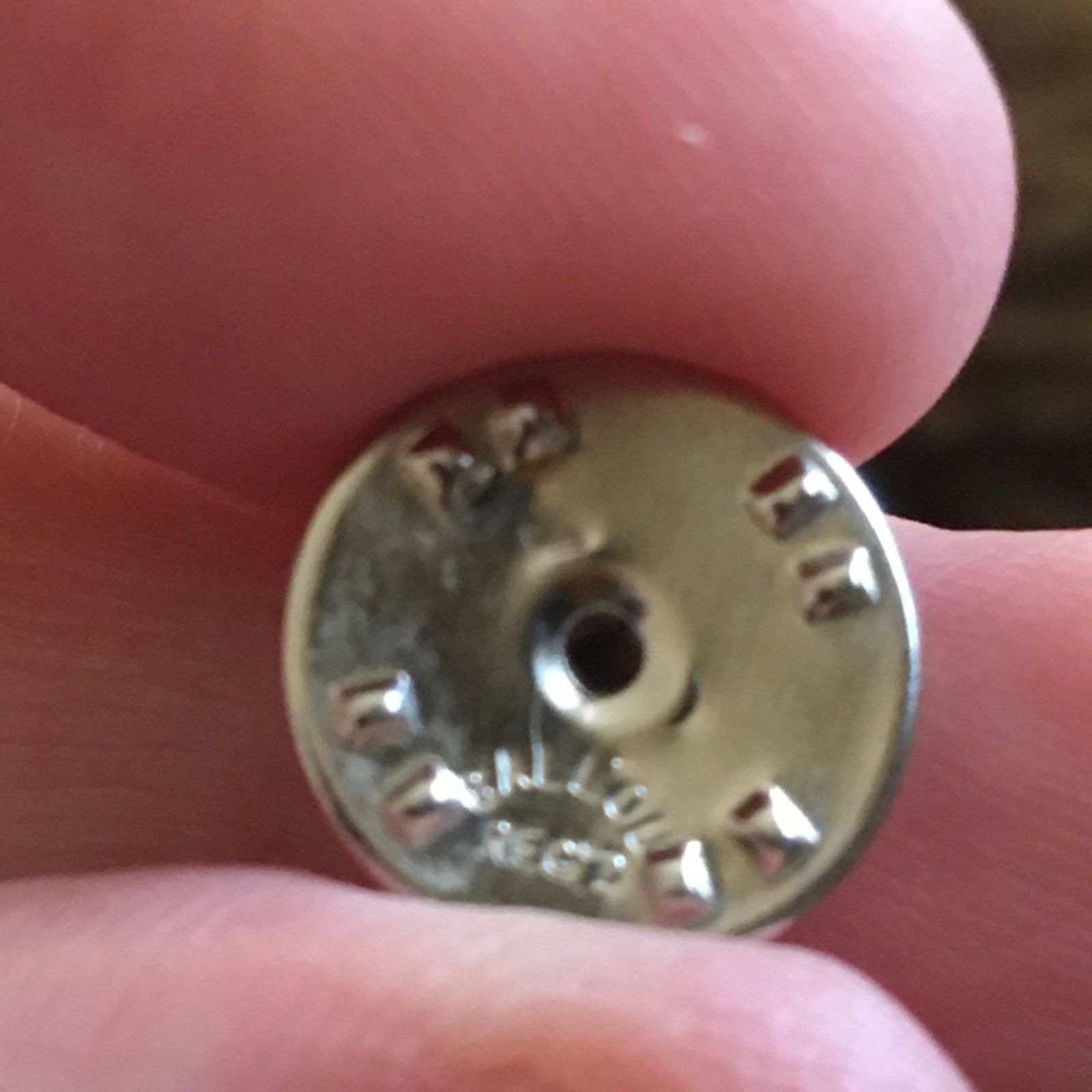 Vintage Vintage Ballou silver plated butterfly tie tac pin Size ONE SIZE - 6 Thumbnail