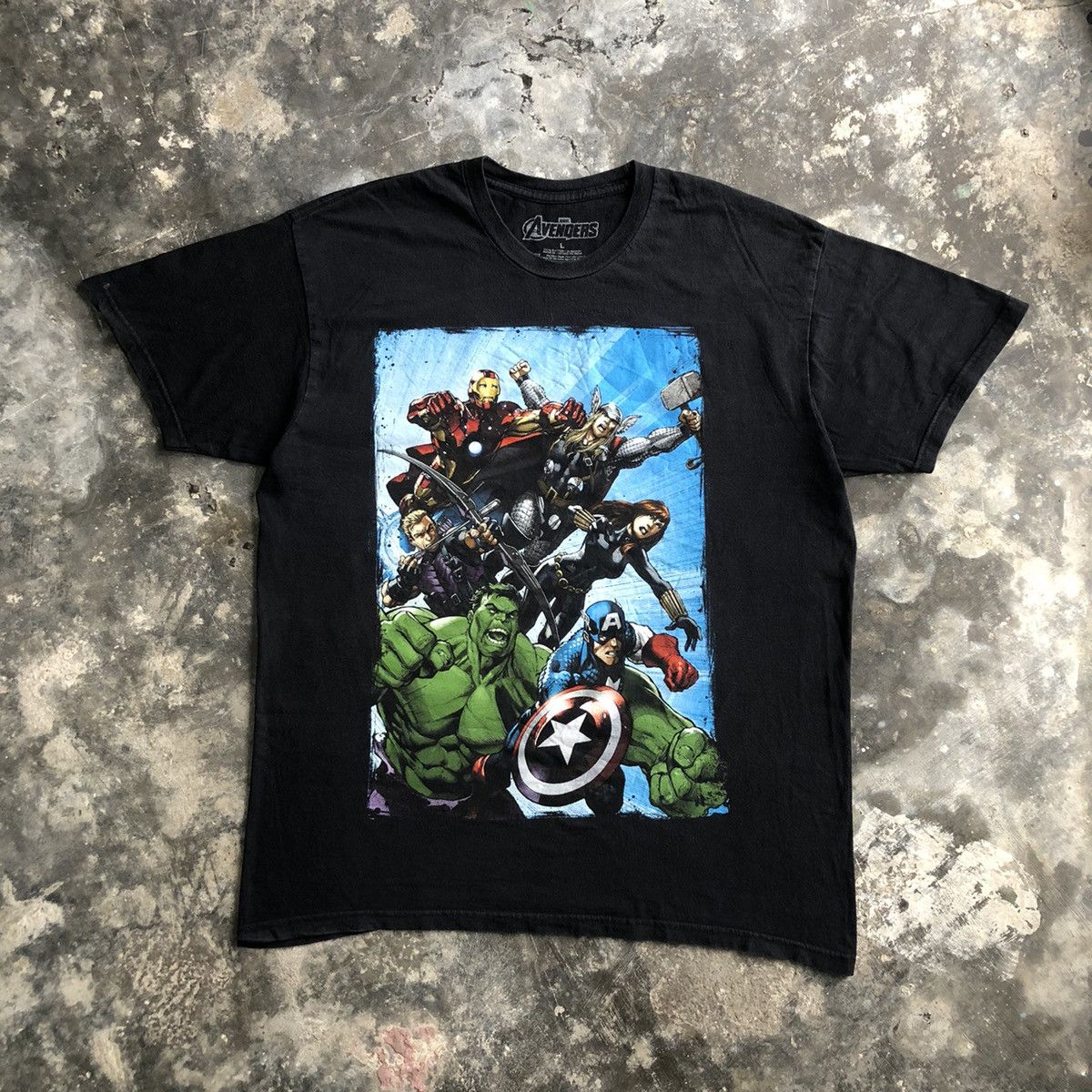 Marvel Comics Marvel Shirt The Avengers 2012 Official Size US L / EU 52-54 / 3 - 1 Thumbnail