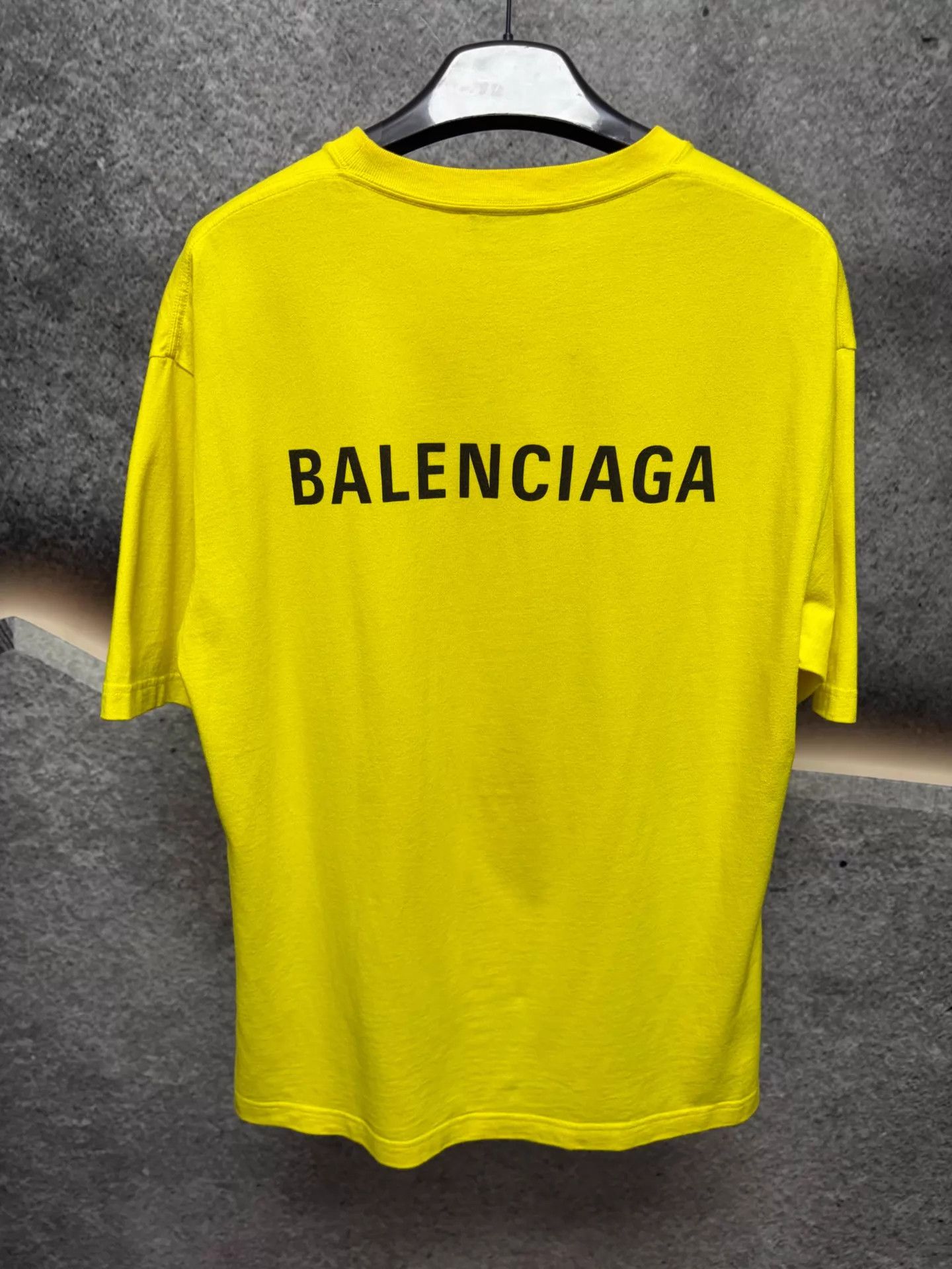 Balenciaga Balenciaga Yellow SS Tee Size S Size US S / EU 44-46 / 1 - 2 Thumbnail