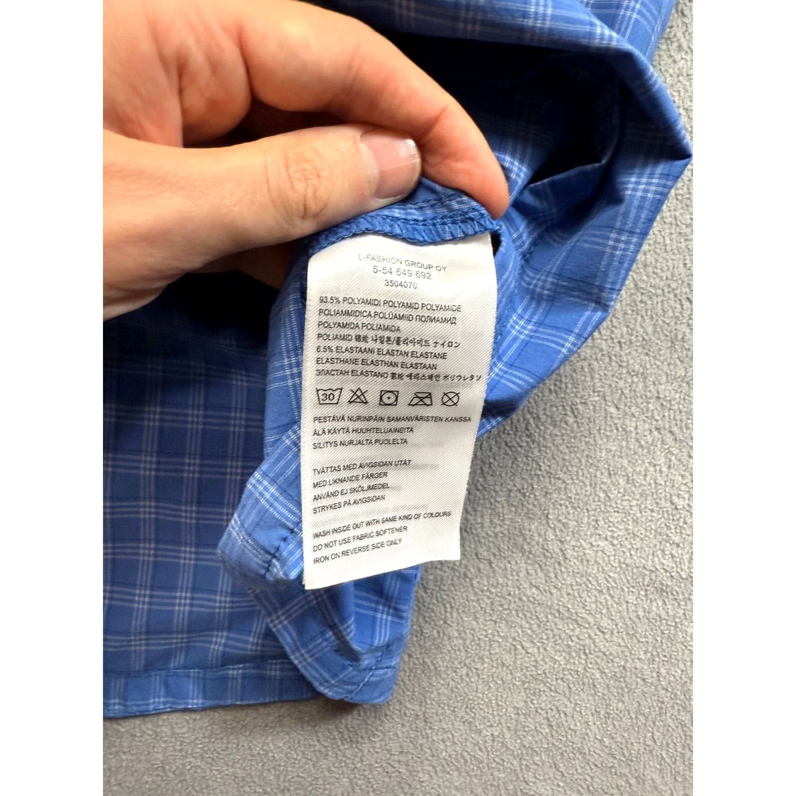Vintage Icepeak Blue Button-Up Shirt Short Sleeve Eur 46 Womens XS? Size L / US 10 / IT 46 - 6 Thumbnail